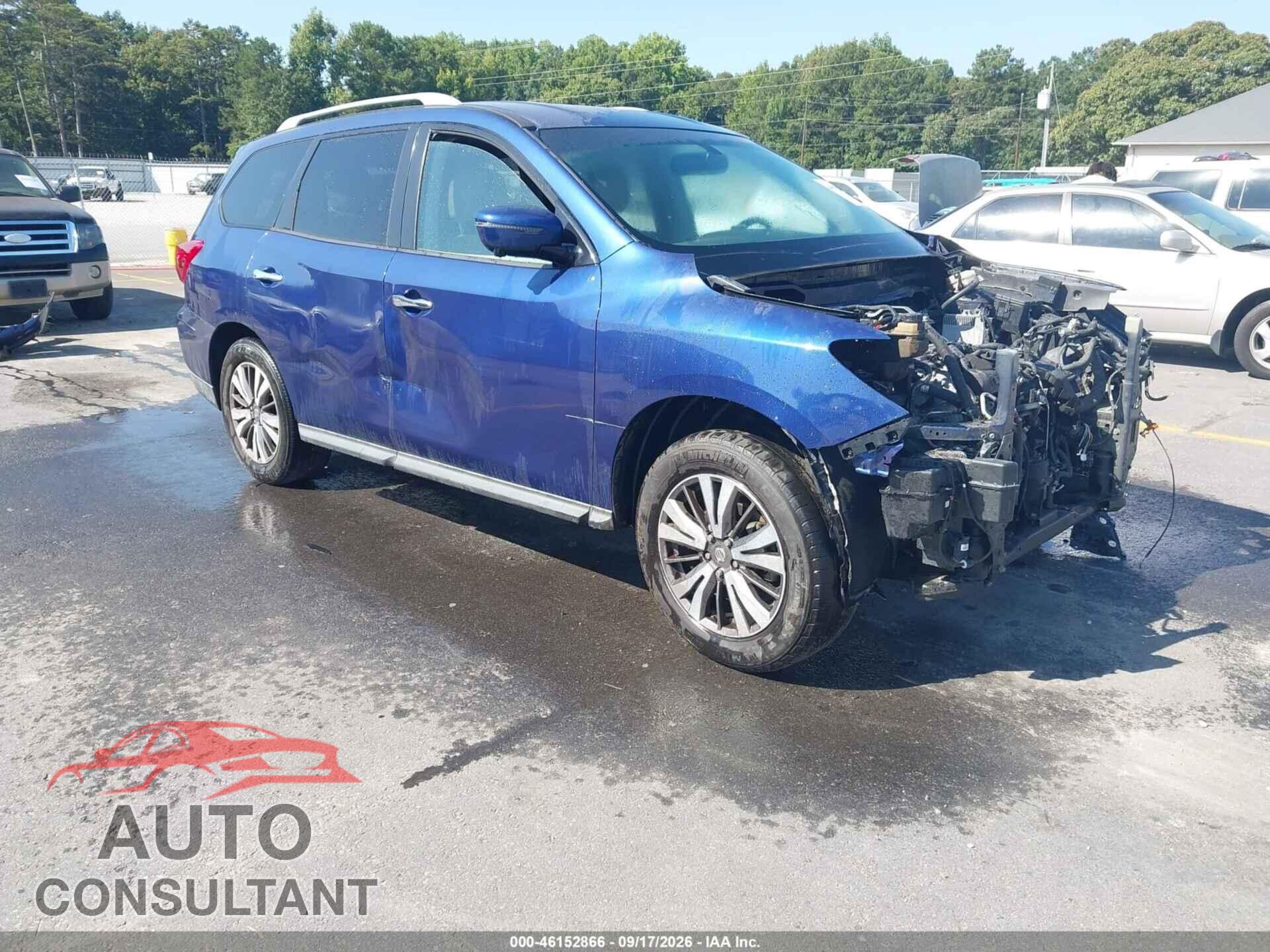 NISSAN PATHFINDER 2017 - 5N1DR2MN2HC661334