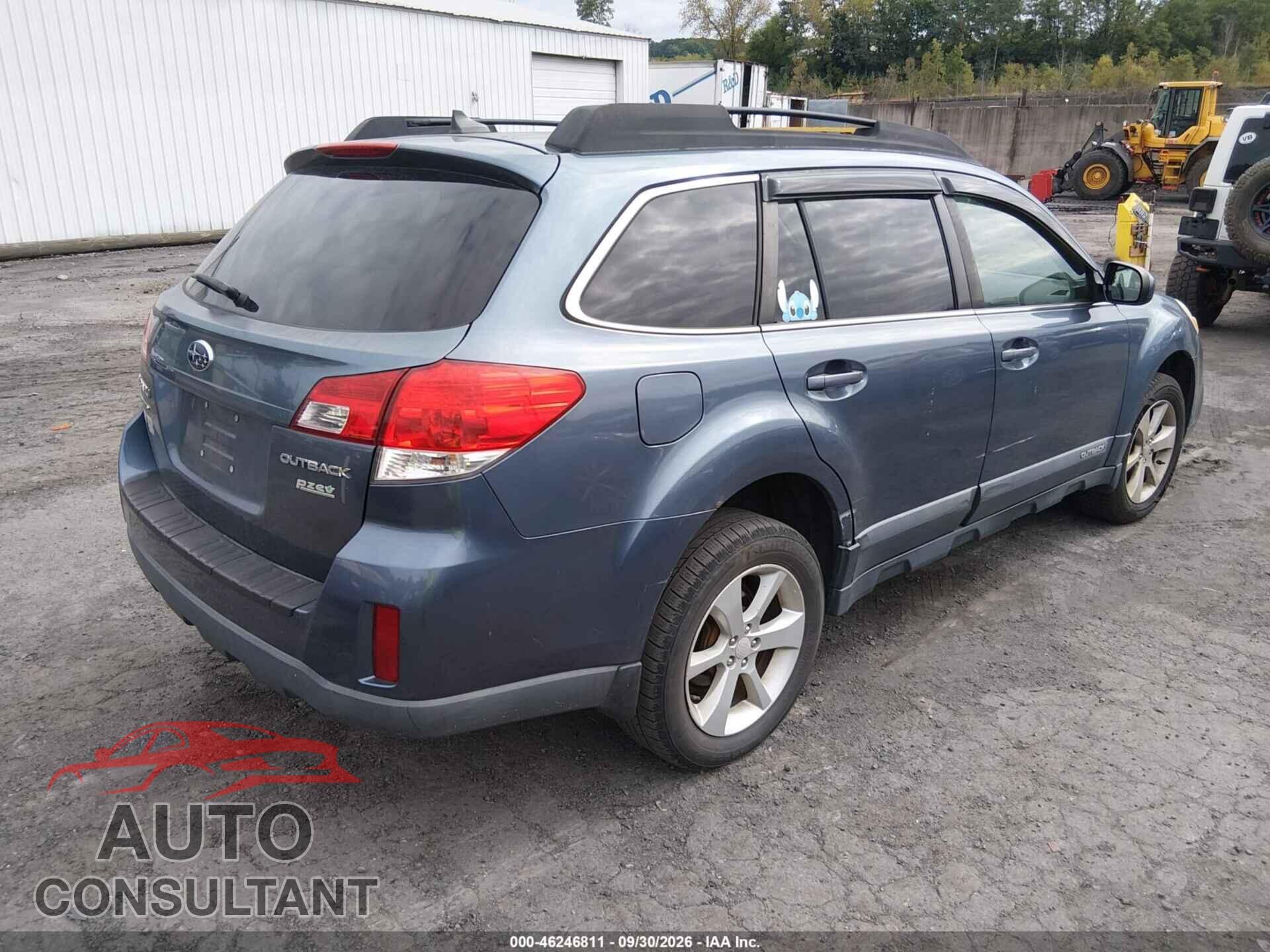 SUBARU OUTBACK 2014 - 4S4BRBCC4E3223630