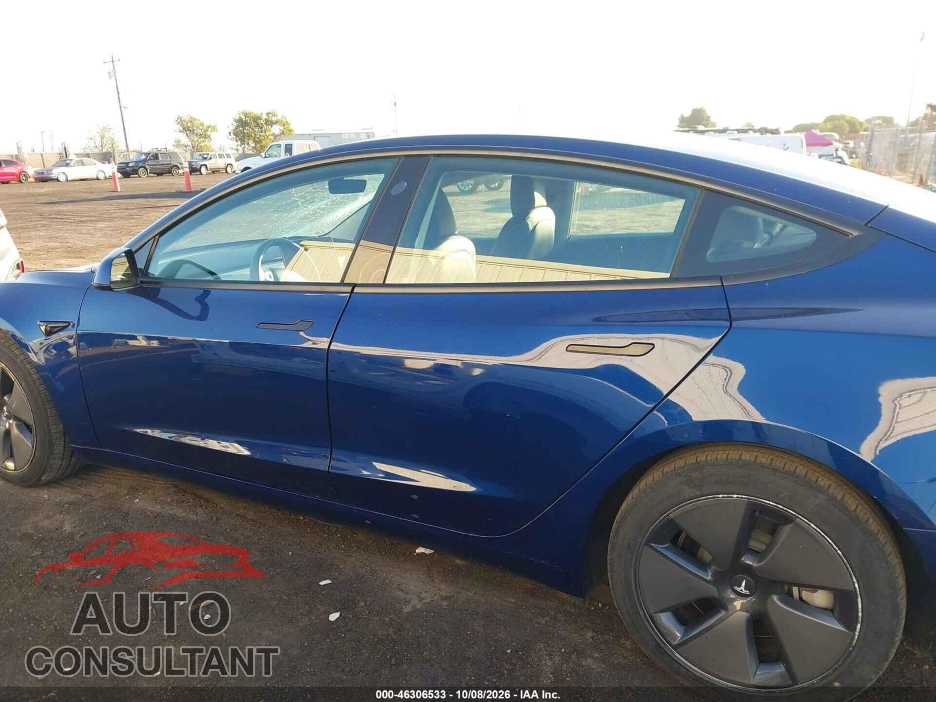 TESLA MODEL 3 2021 - 5YJ3E1EB7MF999013