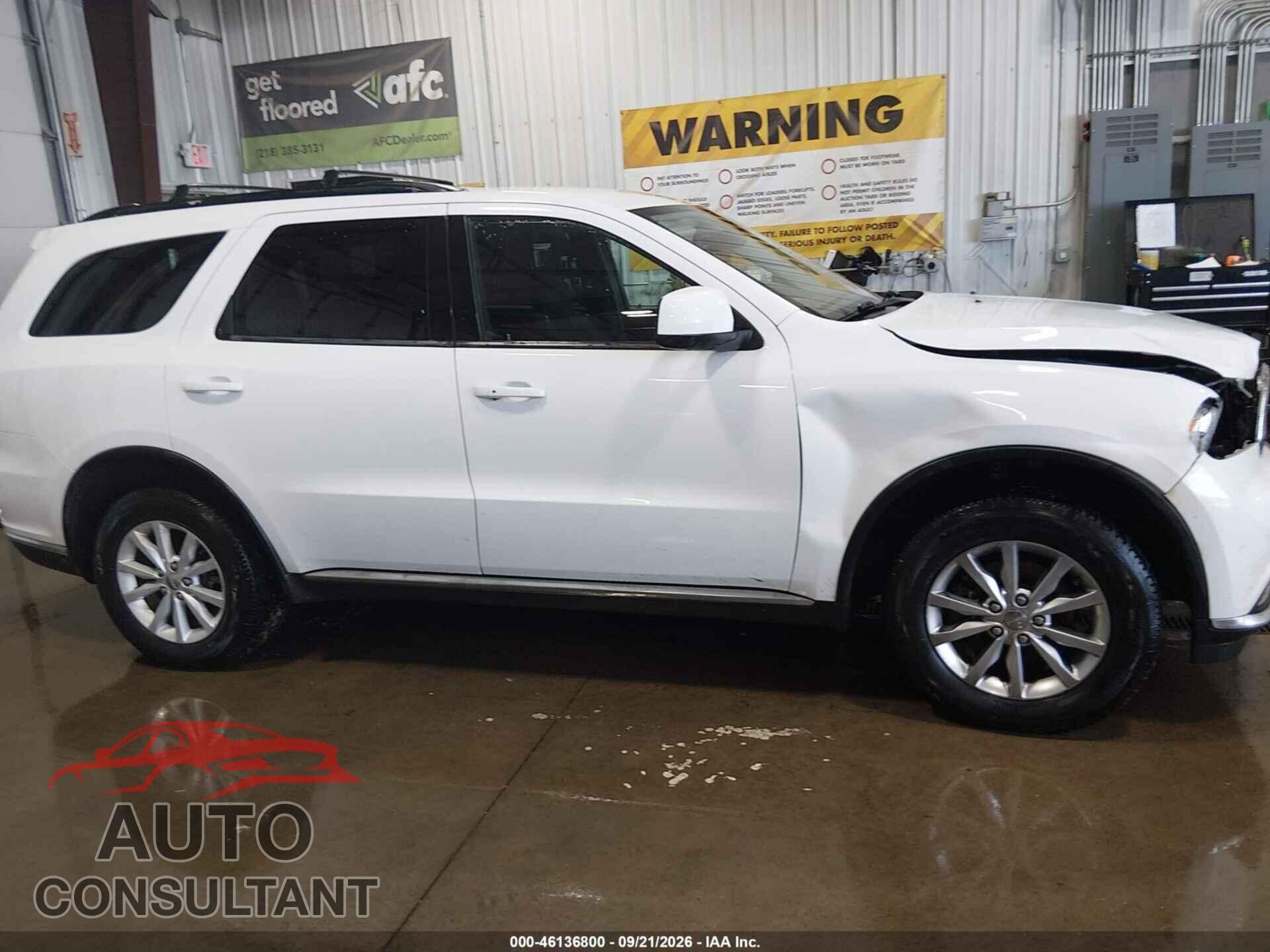 DODGE DURANGO 2017 - 1C4RDJAG7HC817229