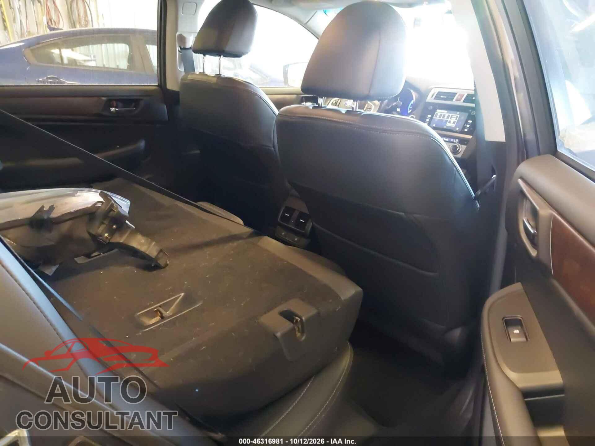 SUBARU OUTBACK 2015 - 4S4BSBLC8F3334624