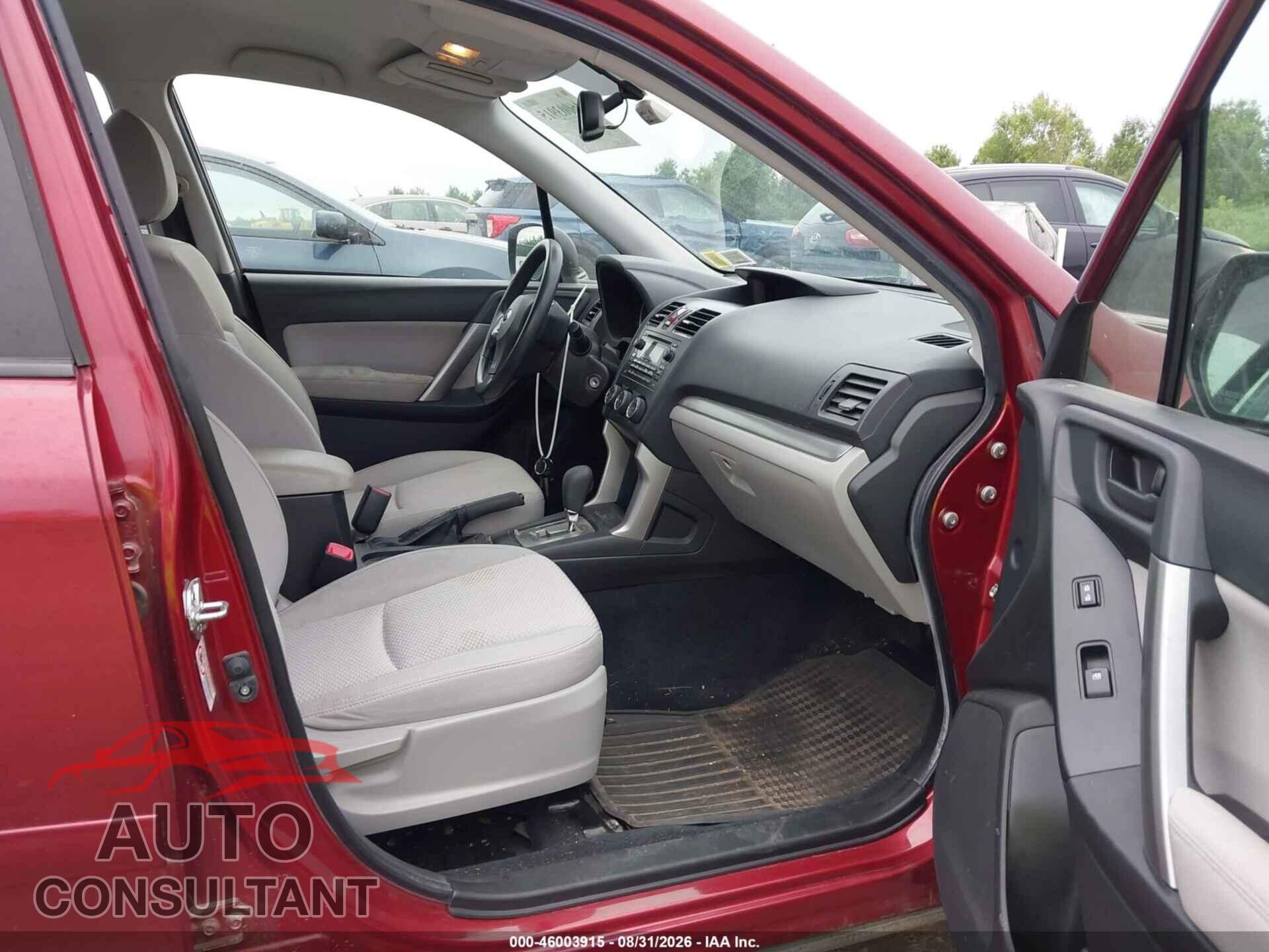 SUBARU FORESTER 2014 - JF2SJAAC8EH417543