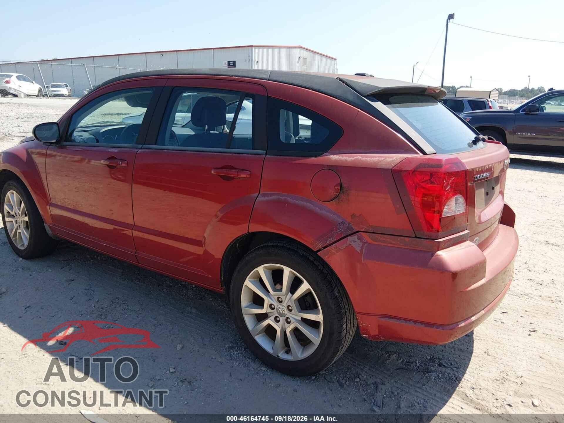 DODGE CALIBER 2010 - 1B3CB5HA7AD611186