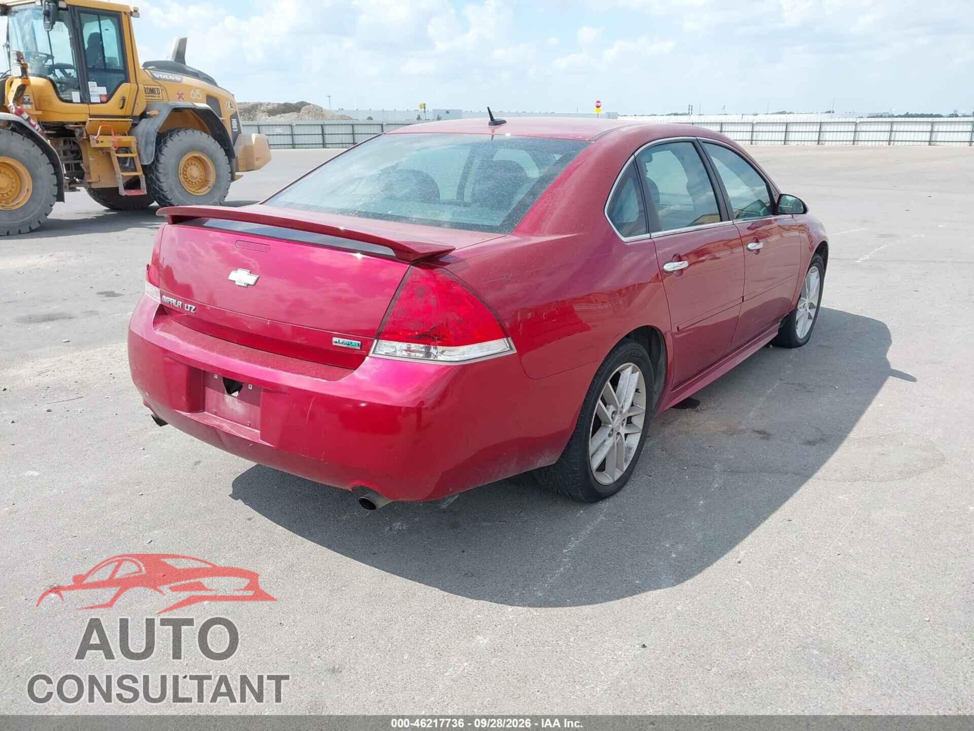 CHEVROLET IMPALA 2013 - 2G1WC5E32D1249436