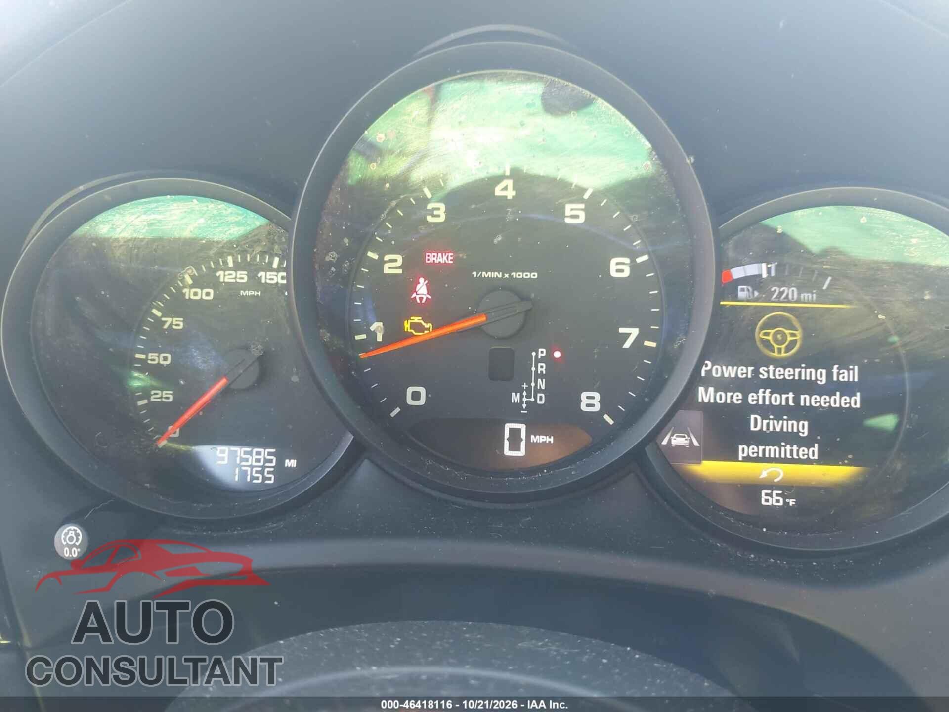 PORSCHE MACAN 2017 - WP1AA2A51HLB83084