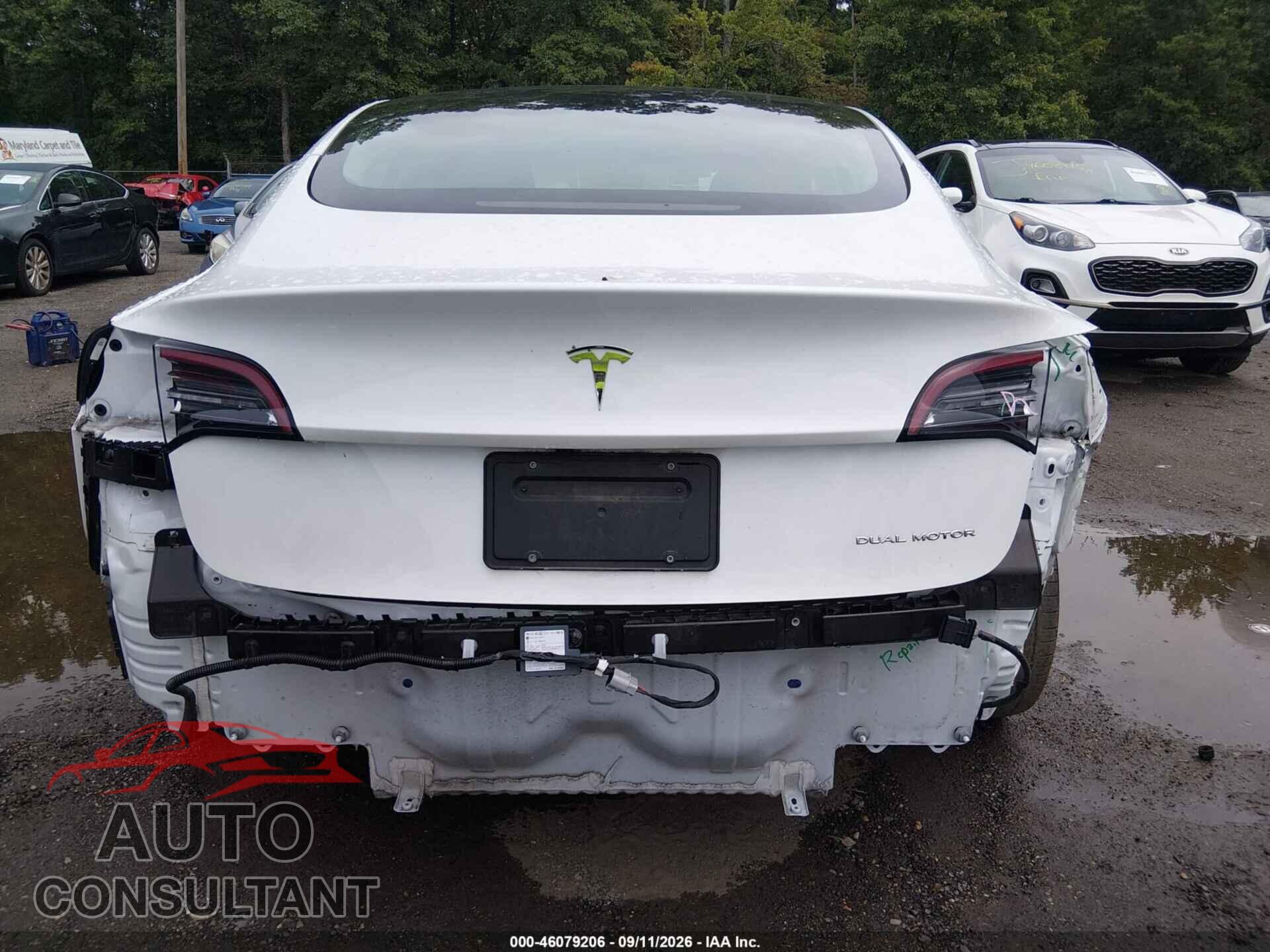 TESLA MODEL 3 2022 - 5YJ3E1EB2NF163773
