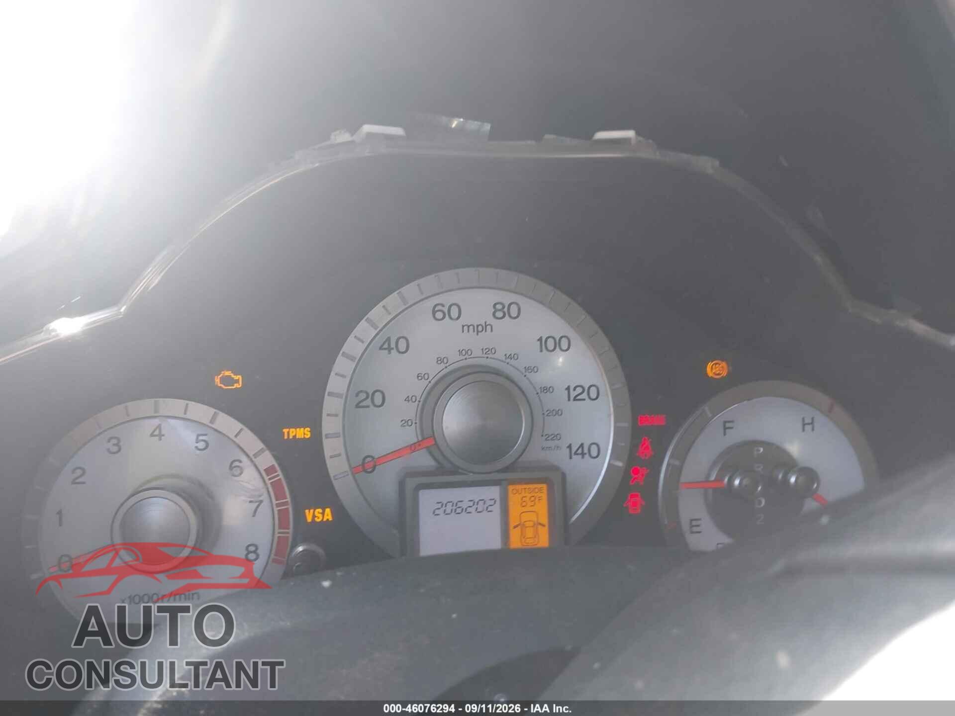 HONDA PILOT 2009 - 5FNYF48629B015034
