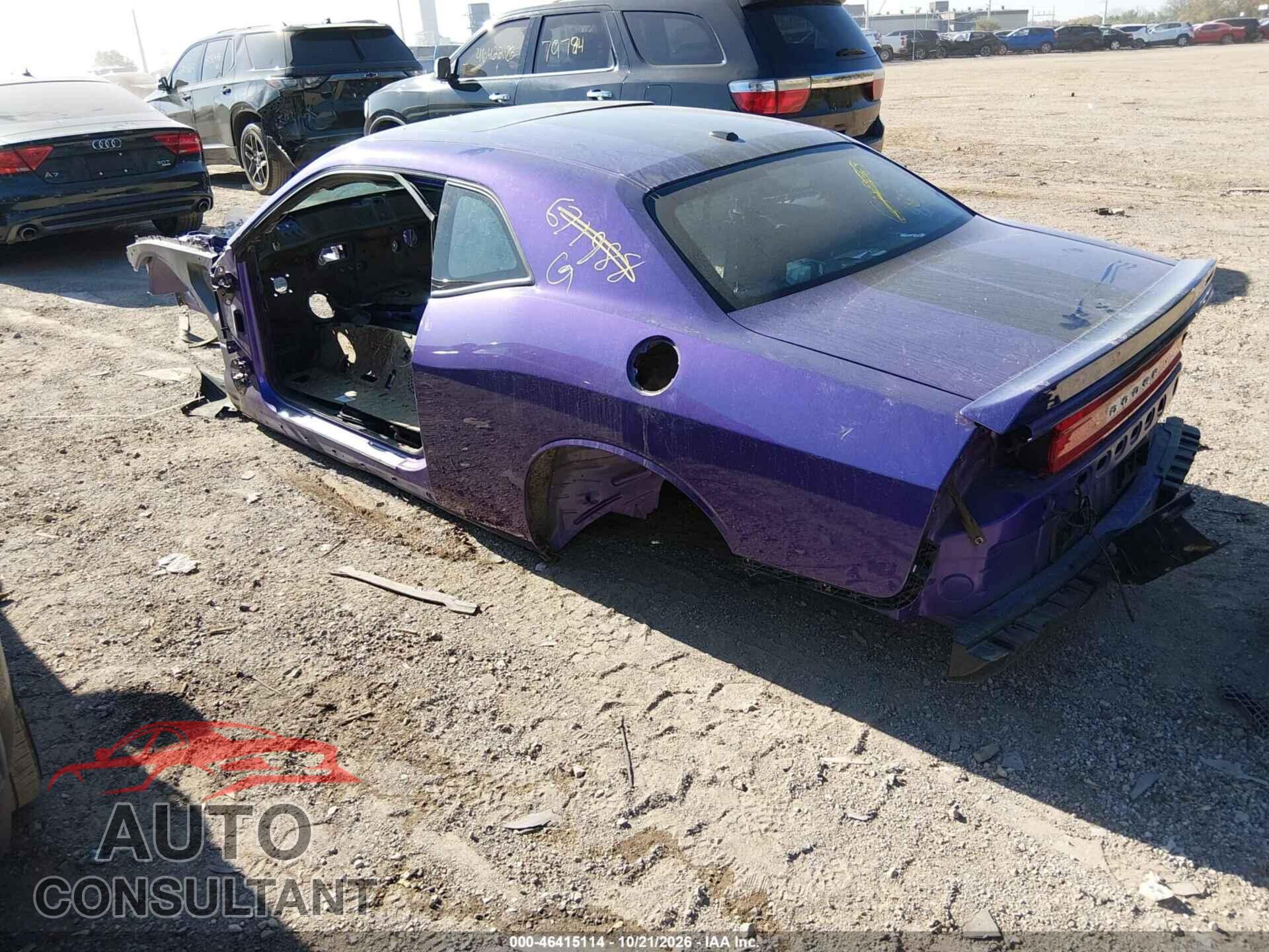 DODGE CHALLENGER 2013 - 2C3CDYCJ6DH671988