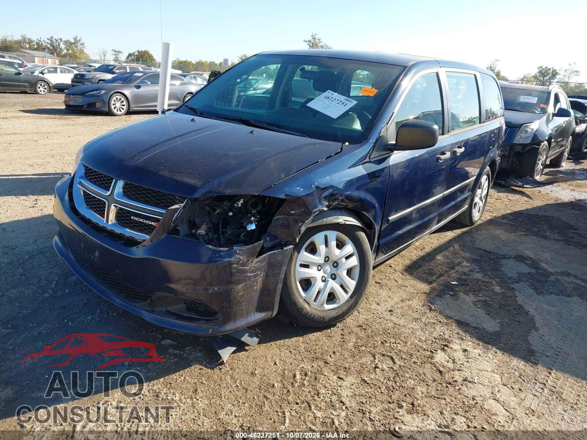 DODGE GRAND CARAVAN 2013 - 2C4RDGBG3DR804268