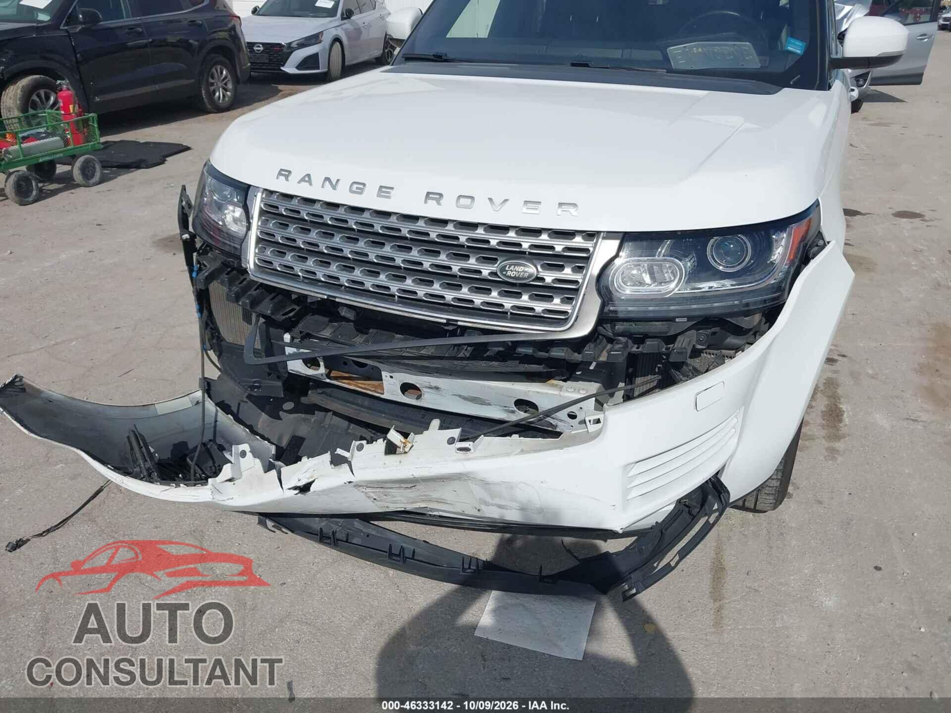 LAND ROVER RANGE ROVER 2017 - SALGS2FV5HA327581