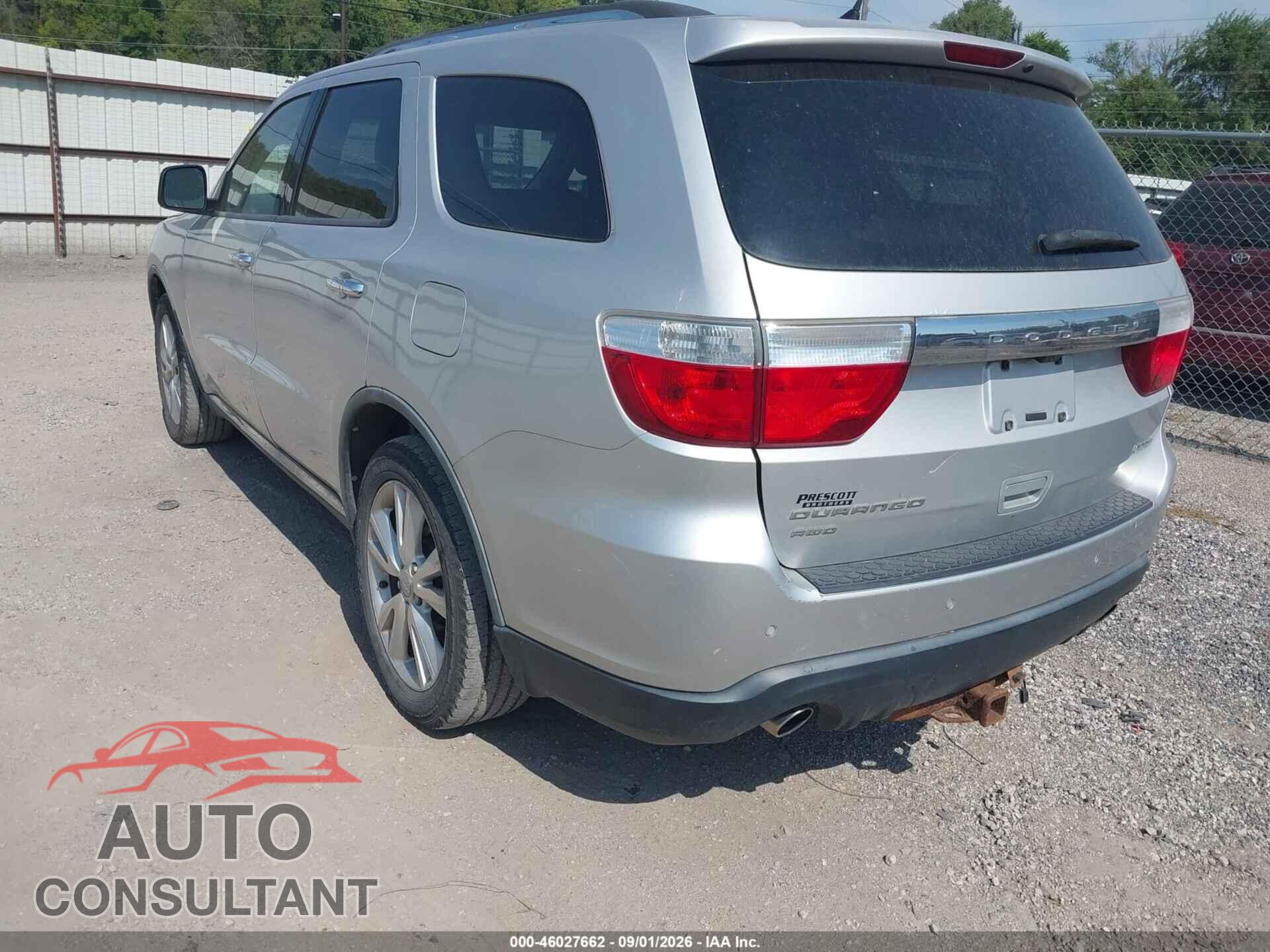 DODGE DURANGO 2011 - 1D4SE4GT7BC689332