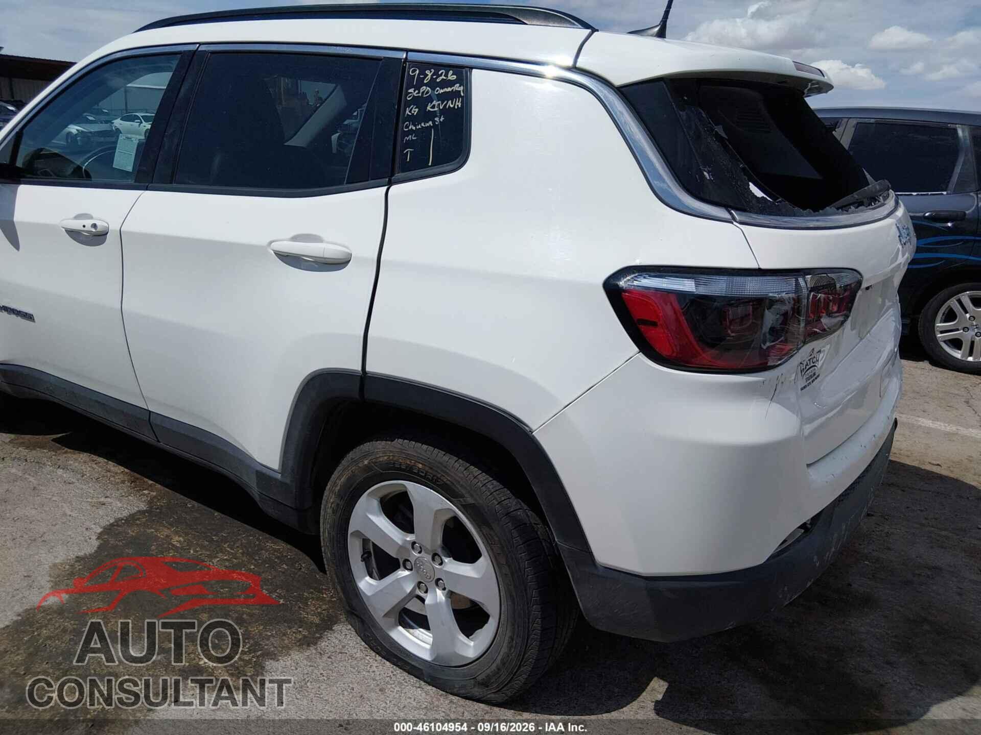 JEEP COMPASS 2021 - 3C4NJCBB2MT527081