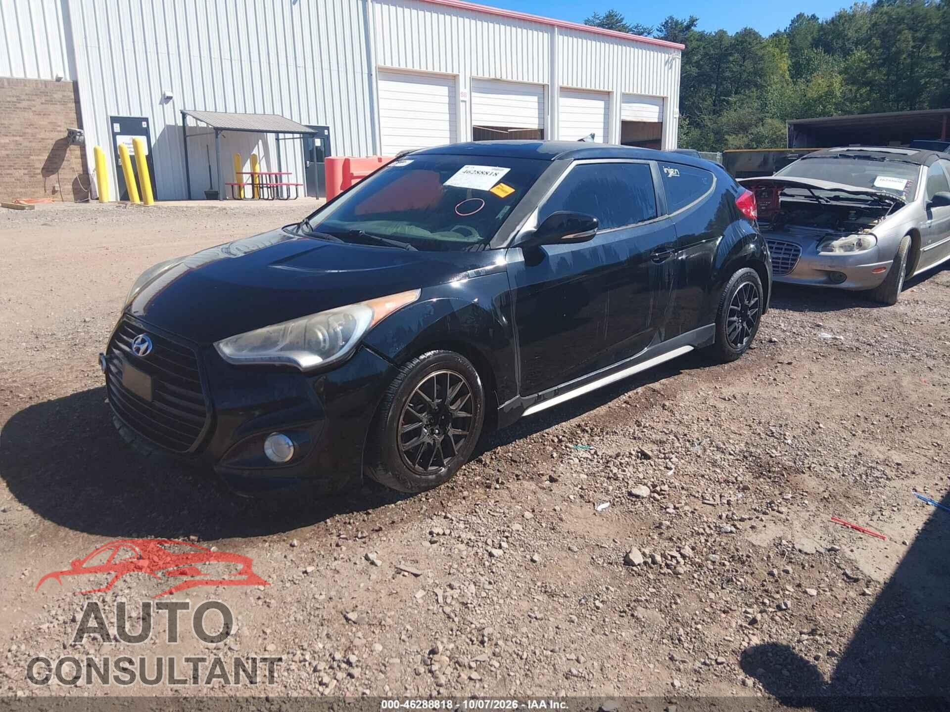 HYUNDAI VELOSTER 2013 - KMHTC6AE6DU177549