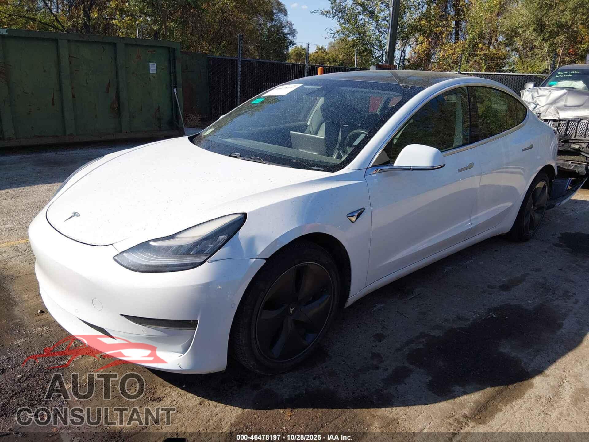 TESLA MODEL 3 2019 - 5YJ3E1EB7KF493999