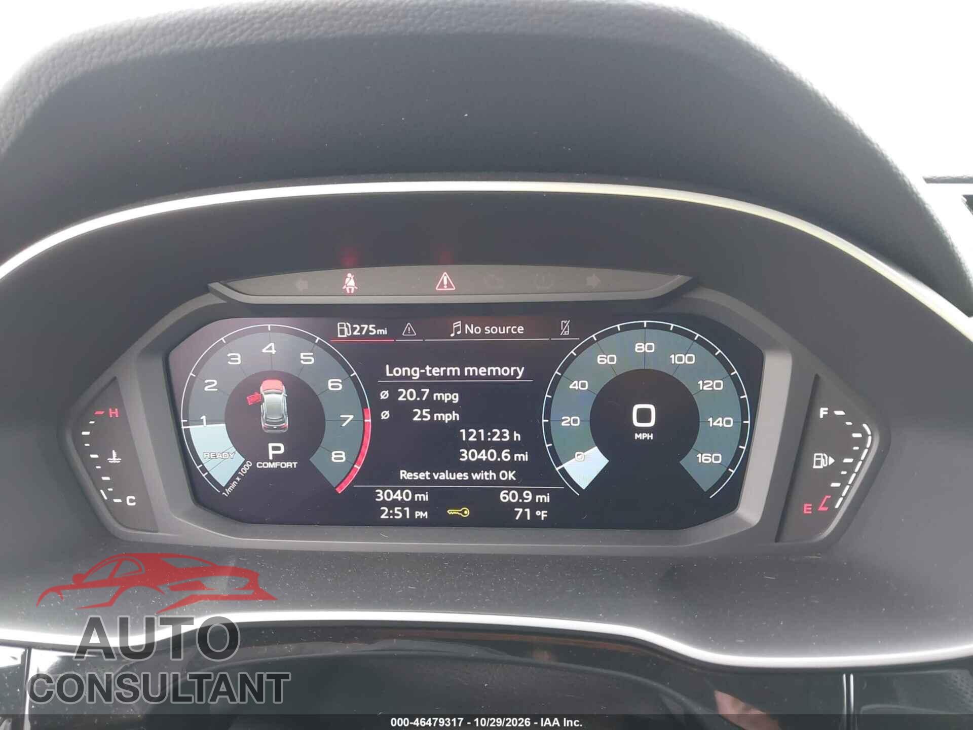 AUDI Q3 2025 - WA1EECF39S1109543