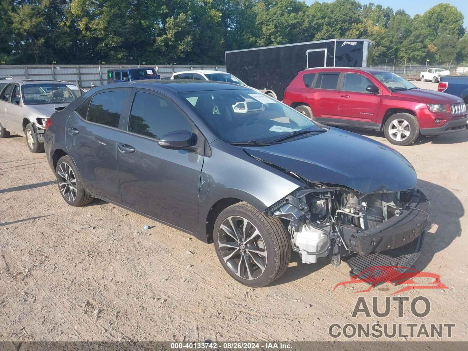 TOYOTA COROLLA 2018 - 2T1BURHEXJC040367