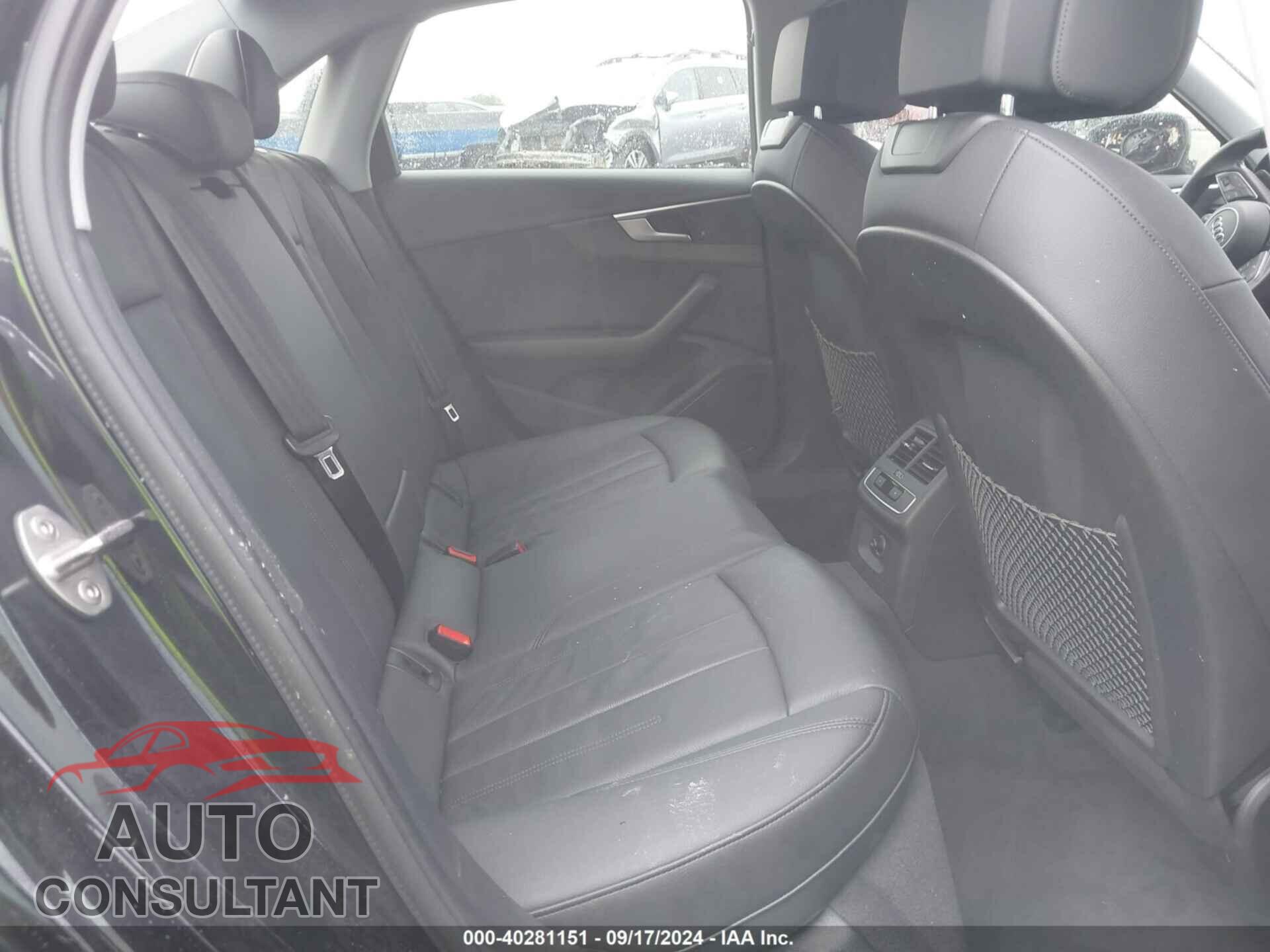 AUDI A4 2019 - WAUGMAF43KA023821