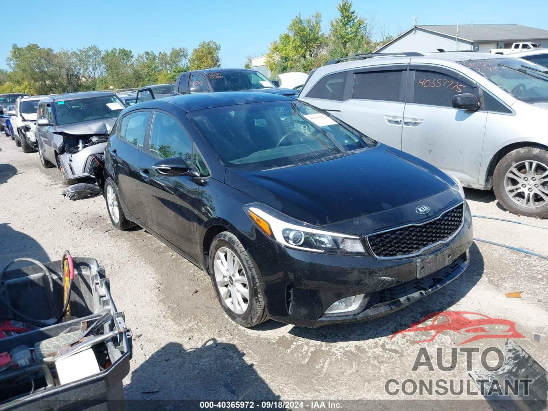 KIA FORTE 2017 - KNAFK5A89H5674536