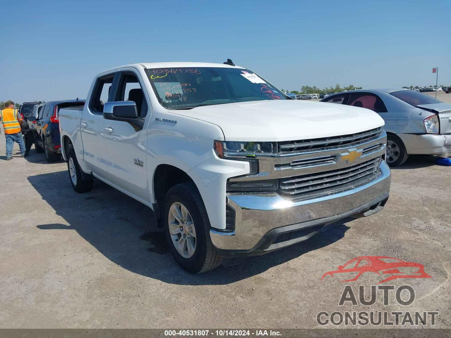 CHEVROLET SILVERADO 1500 2021 - 3GCPWCED9MG188853