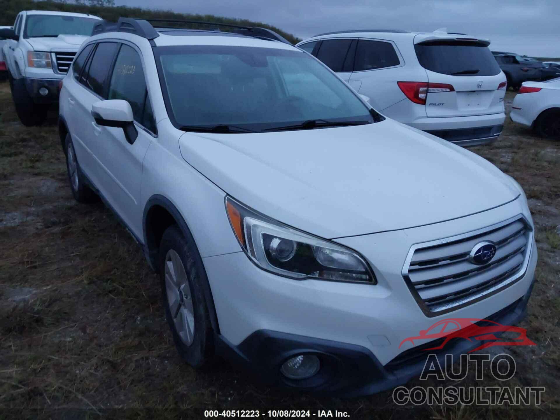 SUBARU OUTBACK 2017 - 4S4BSAHC1H3313023