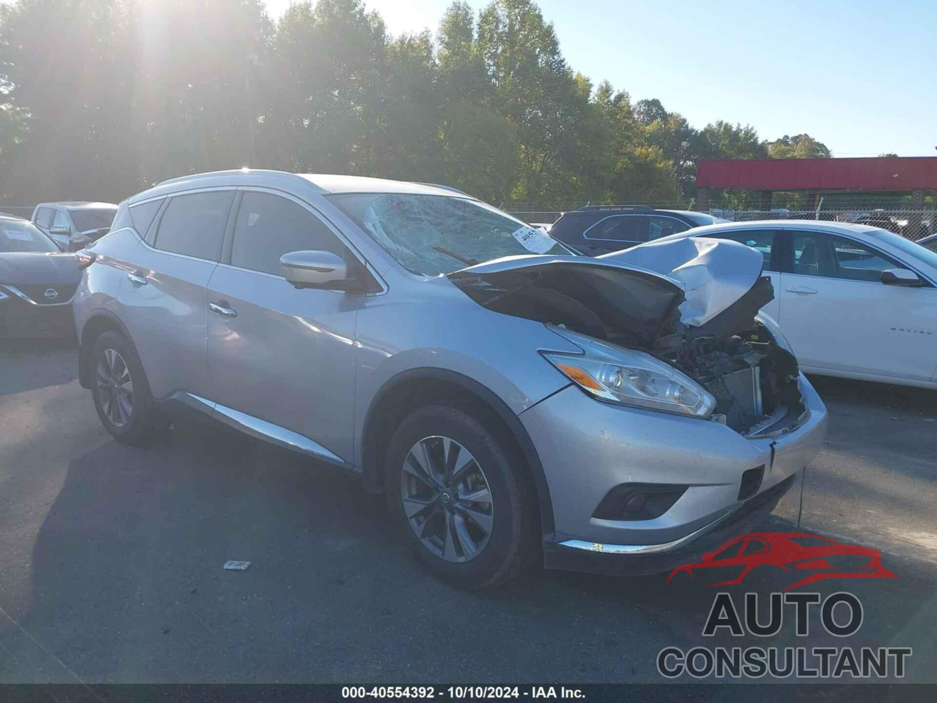 NISSAN MURANO 2017 - 5N1AZ2MG3HN105946