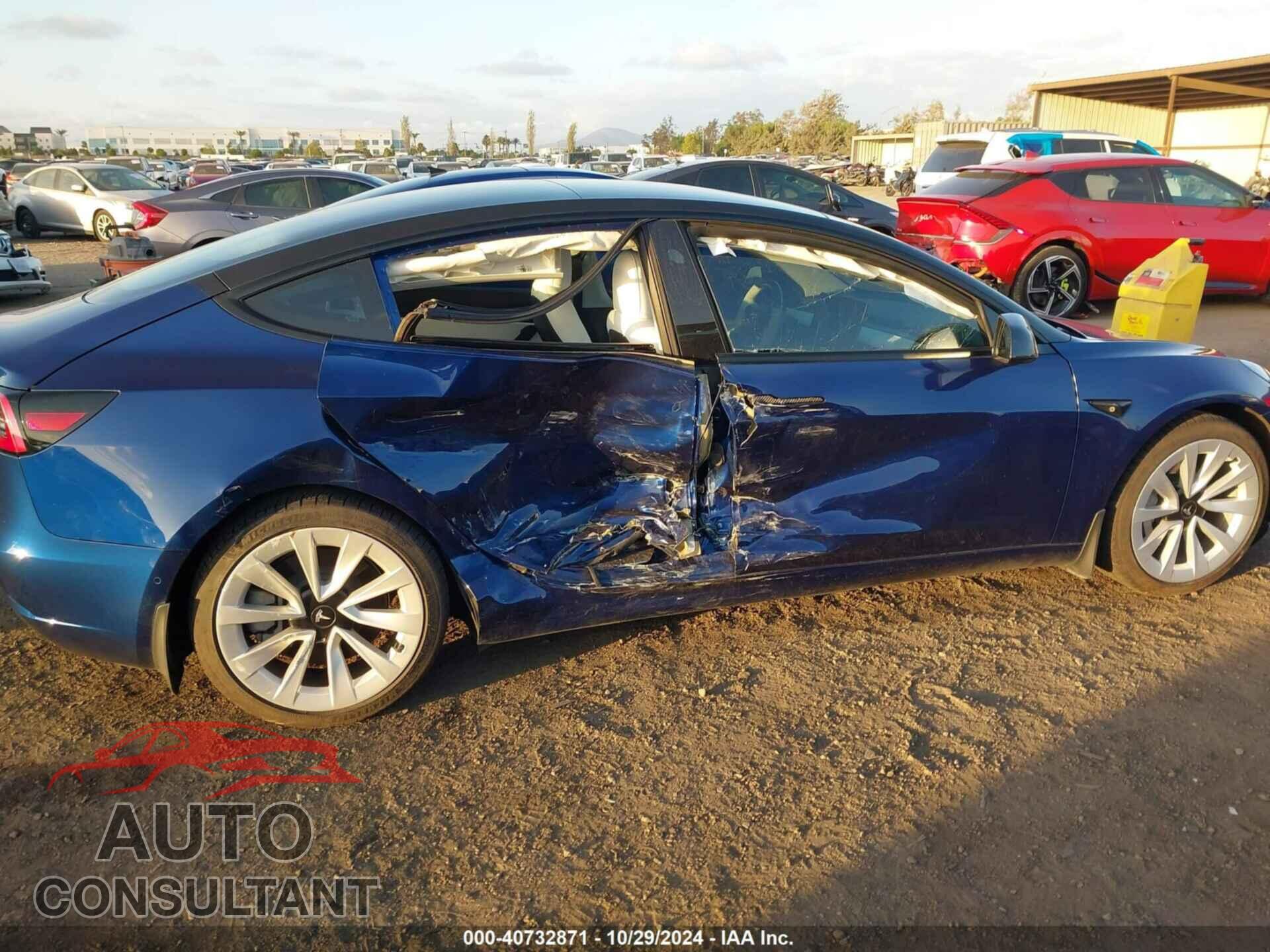 TESLA MODEL 3 2021 - 5YJ3E1EA7MF875007