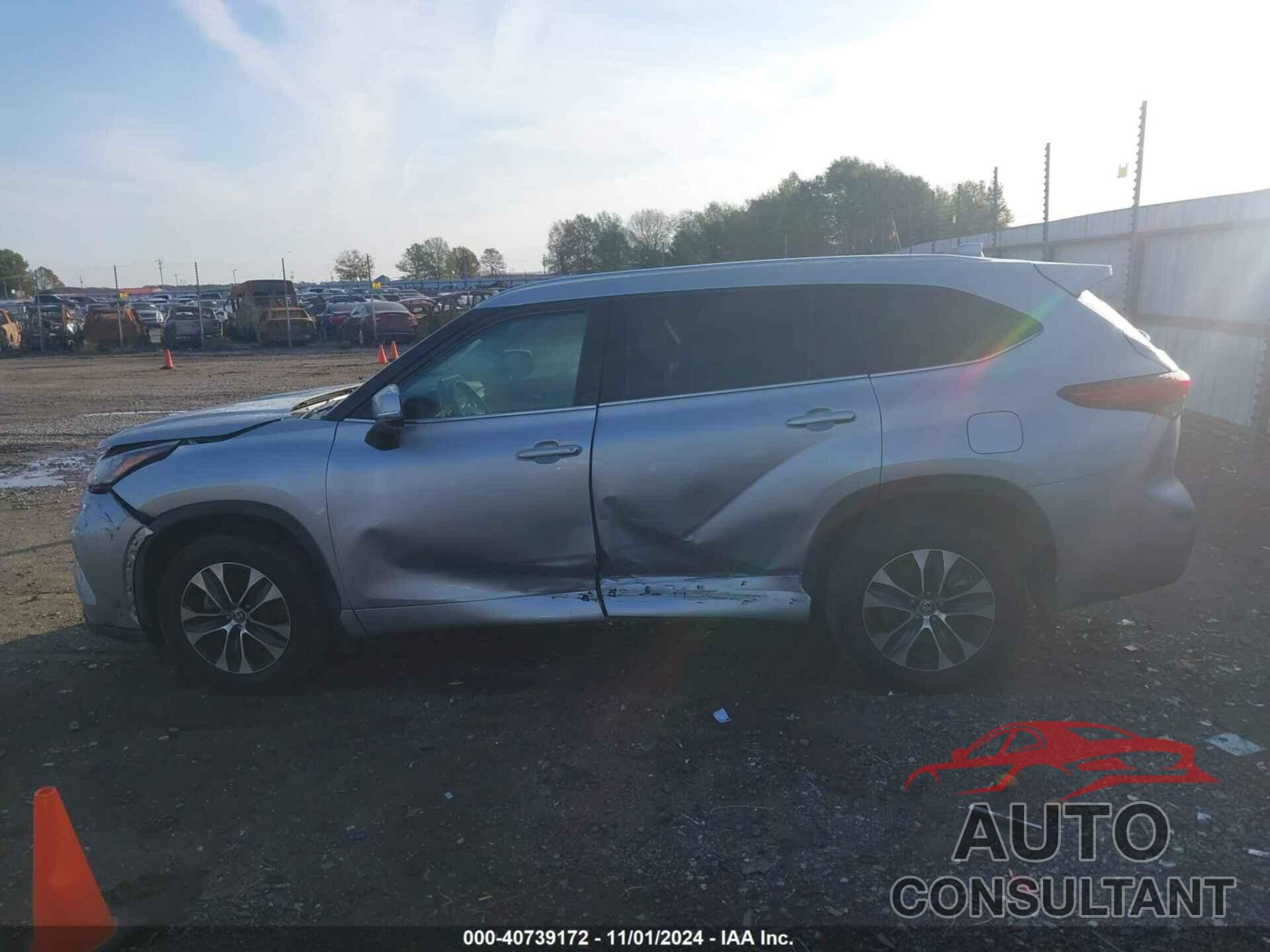 TOYOTA HIGHLANDER 2020 - 5TDGZRBH2LS017377