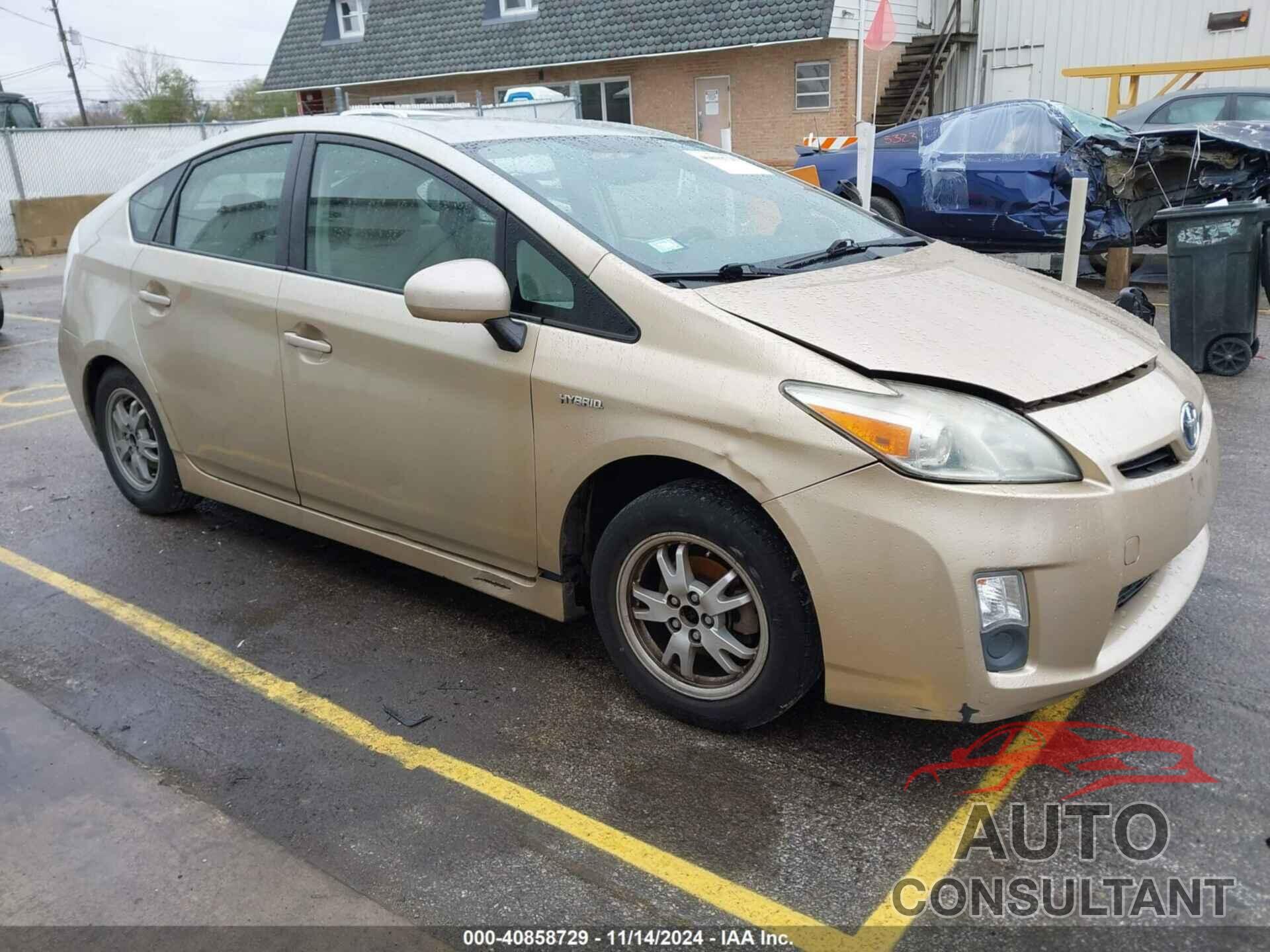 TOYOTA PRIUS 2011 - JTDKN3DU4B0246996