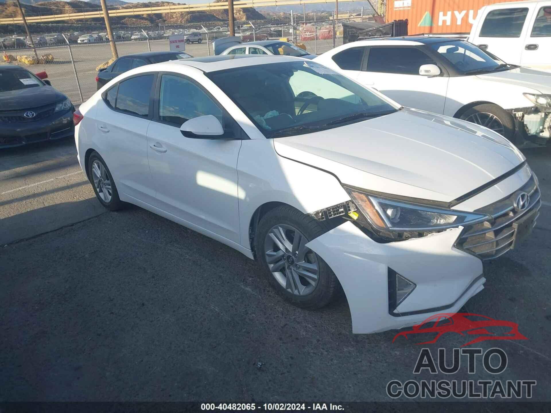 HYUNDAI ELANTRA 2020 - 5NPD84LF3LH629356