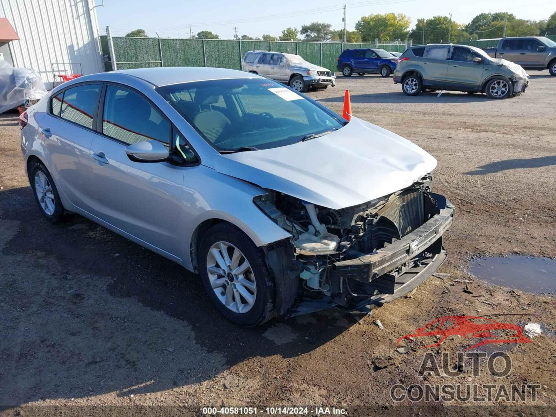 KIA FORTE 2017 - 3KPFL4A79HE017158