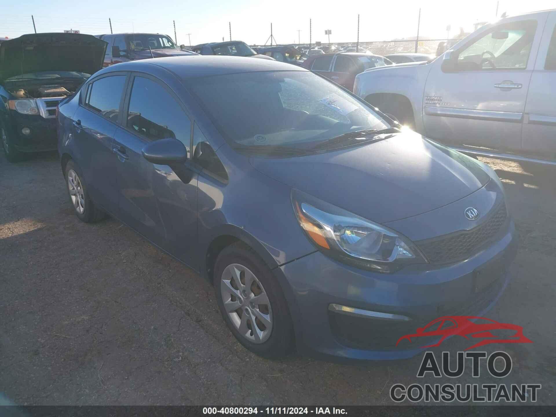 KIA RIO 2016 - KNADM4A38G6687271