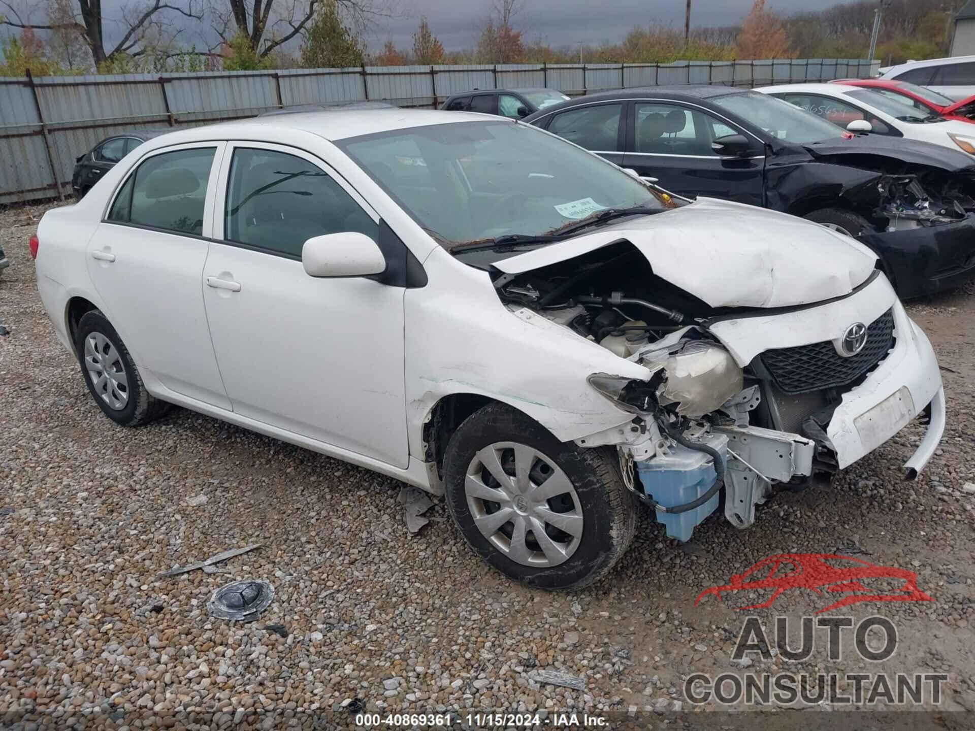 TOYOTA COROLLA 2010 - 2T1BU4EE9AC281294