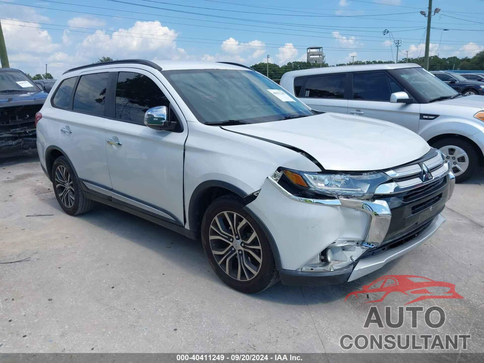 MITSUBISHI OUTLANDER 2016 - JA4AD3A34GZ021310