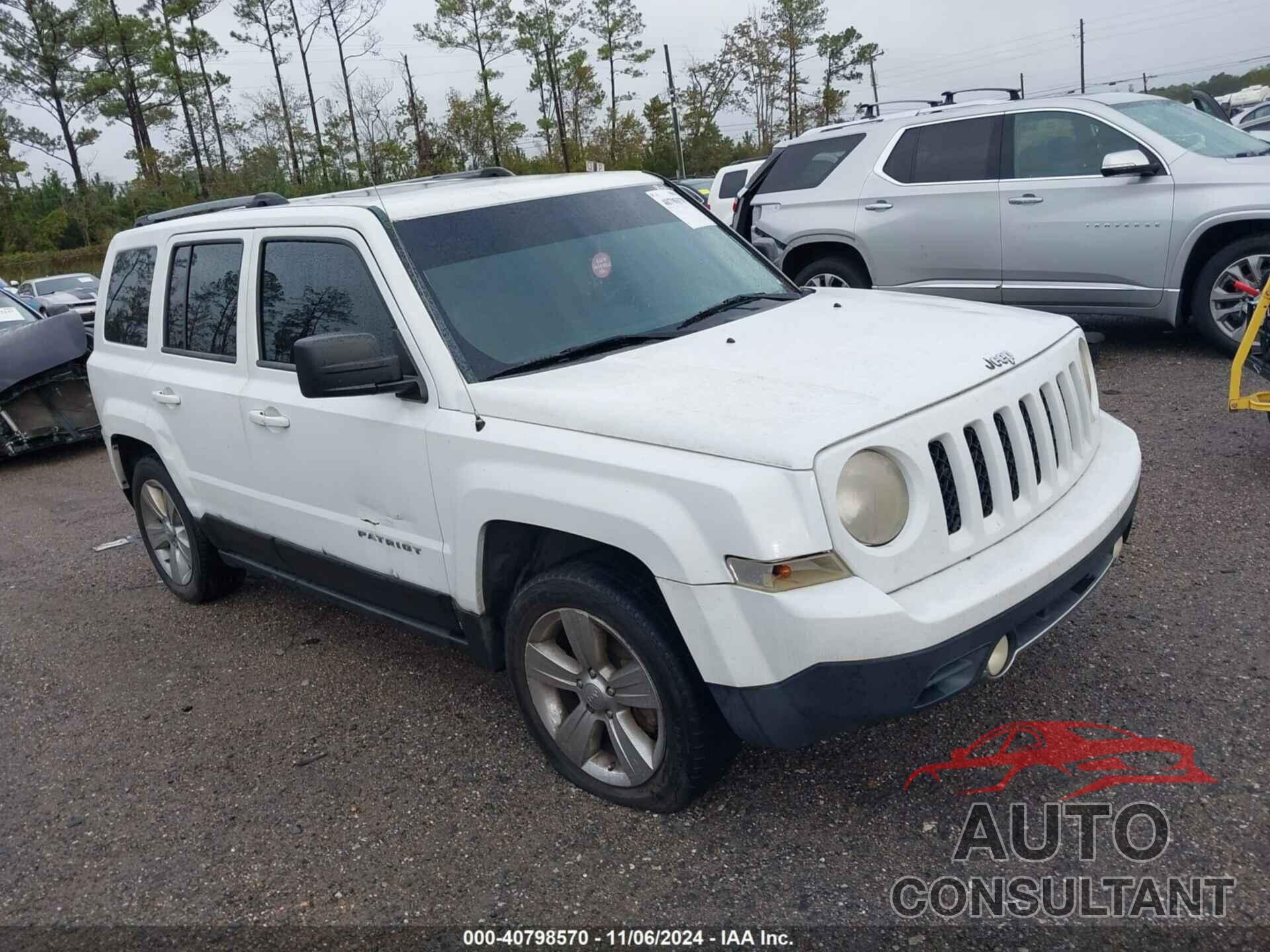 JEEP PATRIOT 2011 - 1J4NT4GB0BD109544