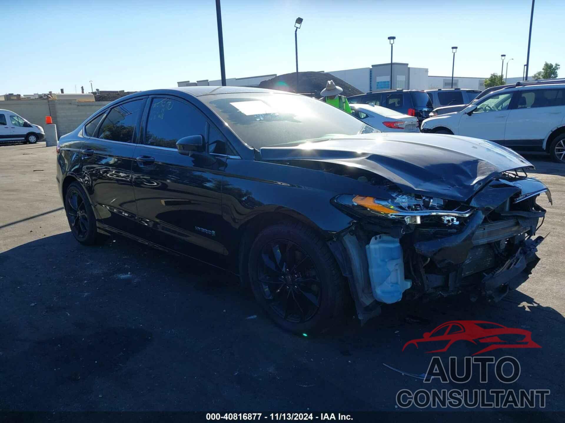 FORD FUSION HYBRID 2019 - 3FA6P0LU7KR220734