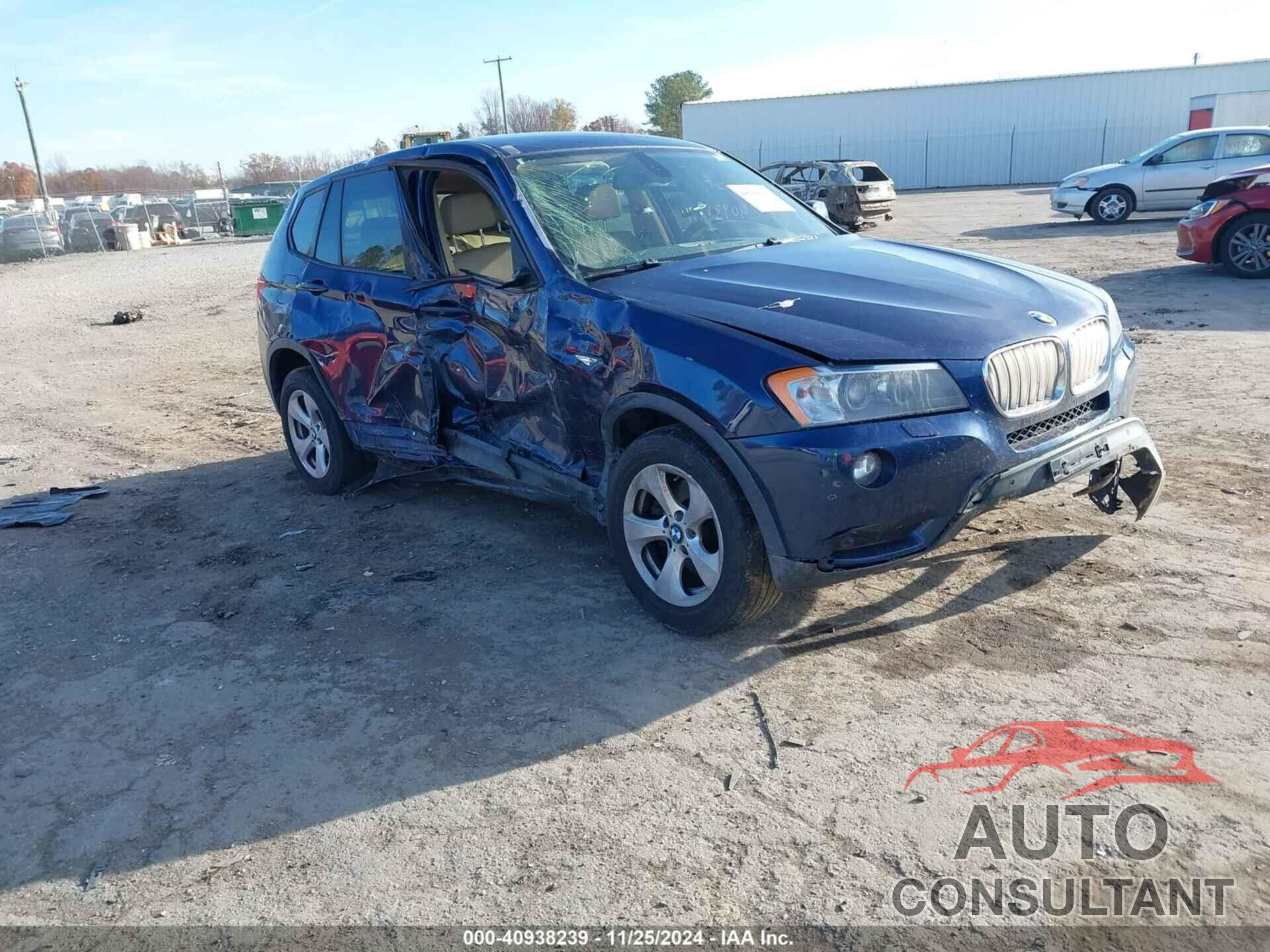 BMW X3 2012 - 5UXWX5C53CL721540