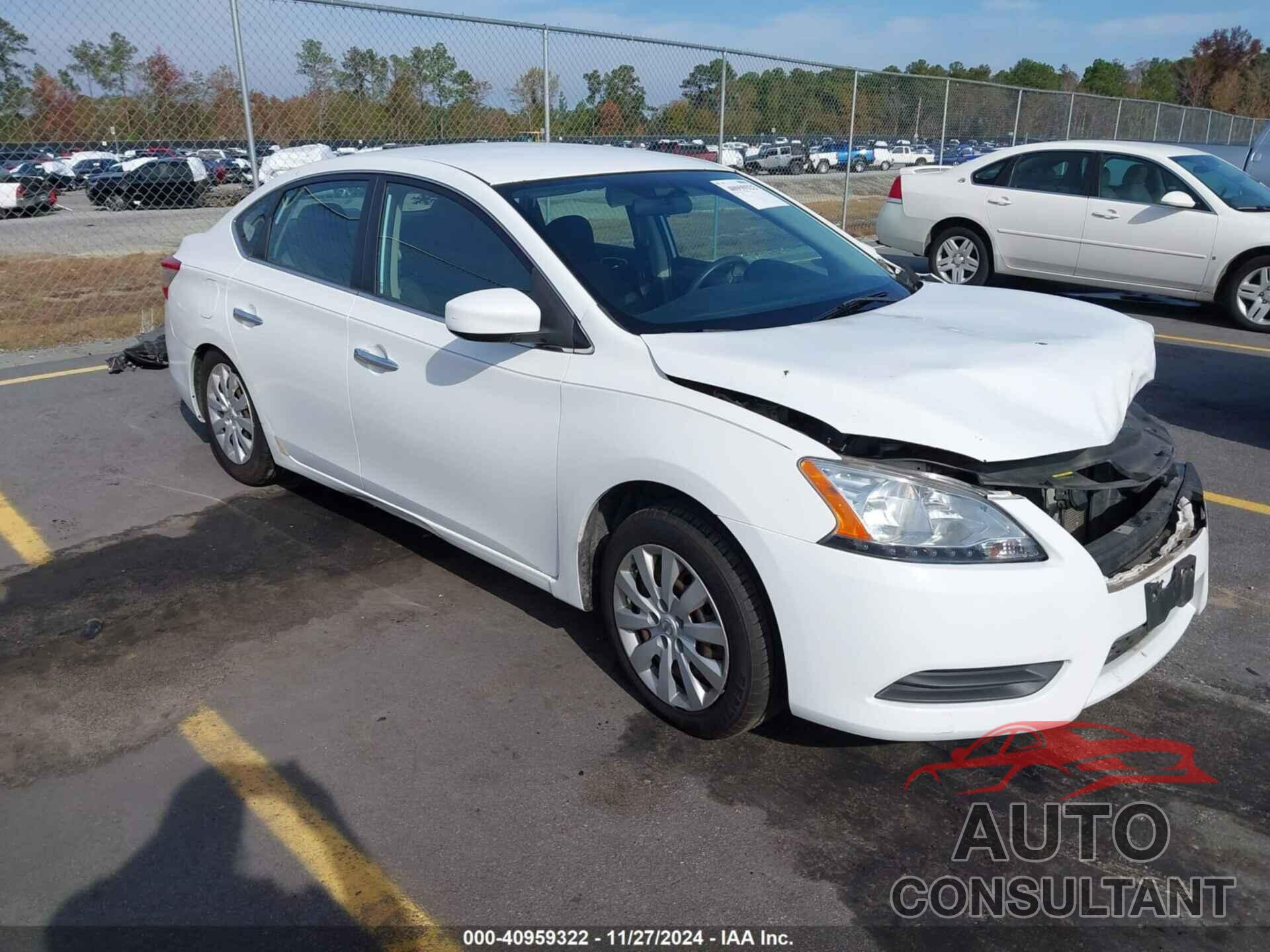 NISSAN SENTRA 2015 - 3N1AB7AP7FY261792