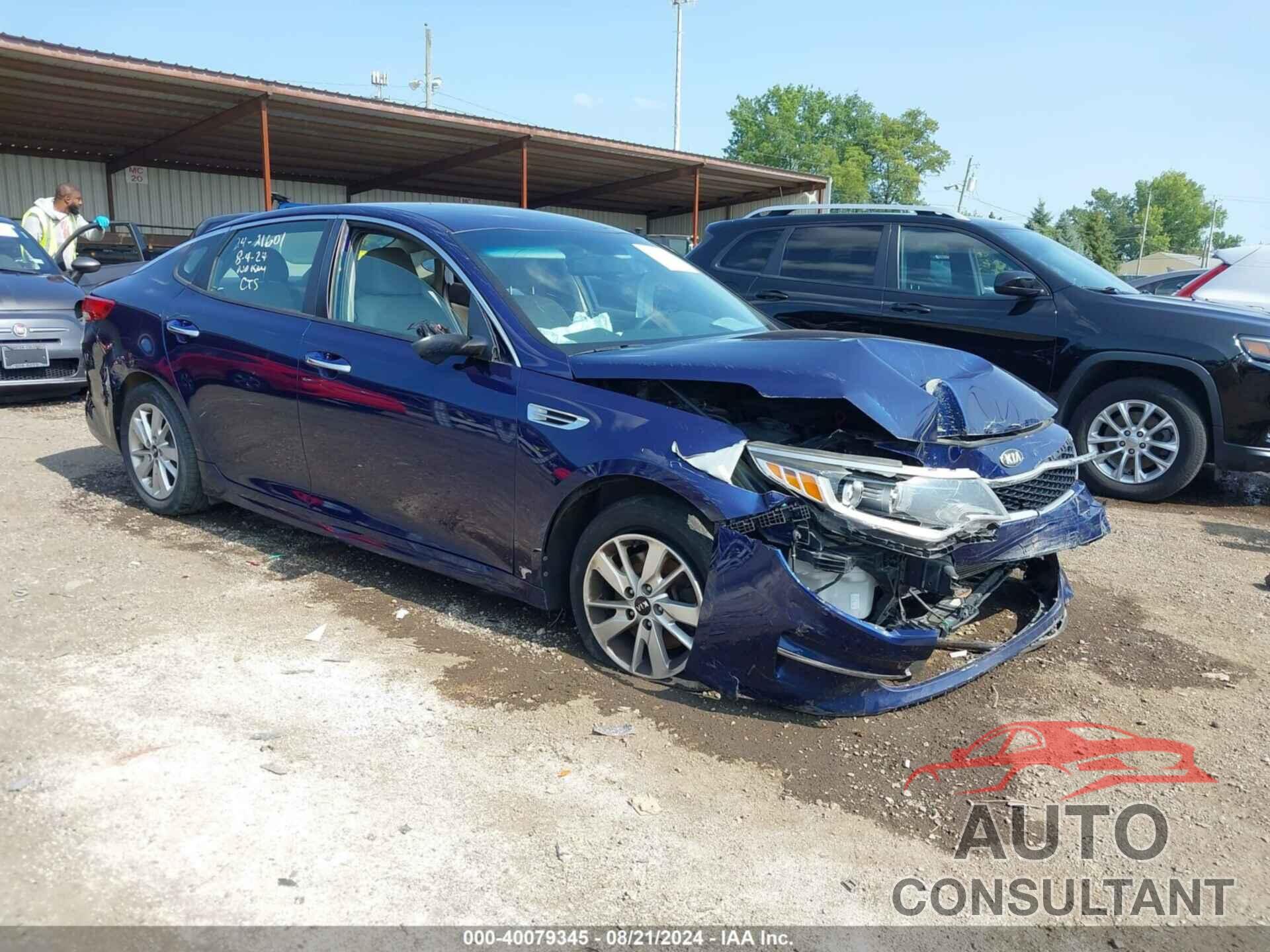 KIA OPTIMA 2016 - 5XXGT4L31GG016073