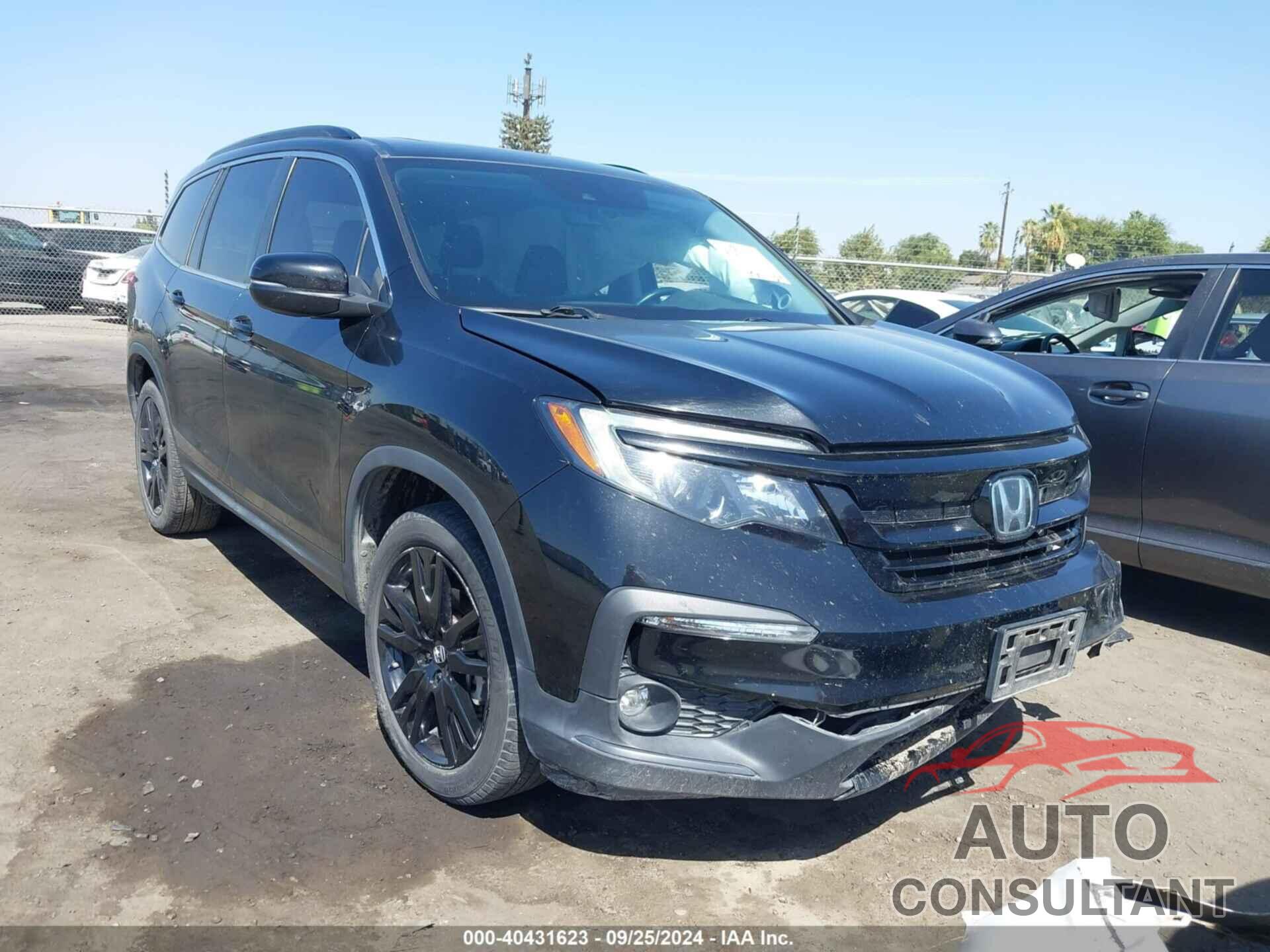 HONDA PILOT 2021 - 5FNYF5H25MB015122