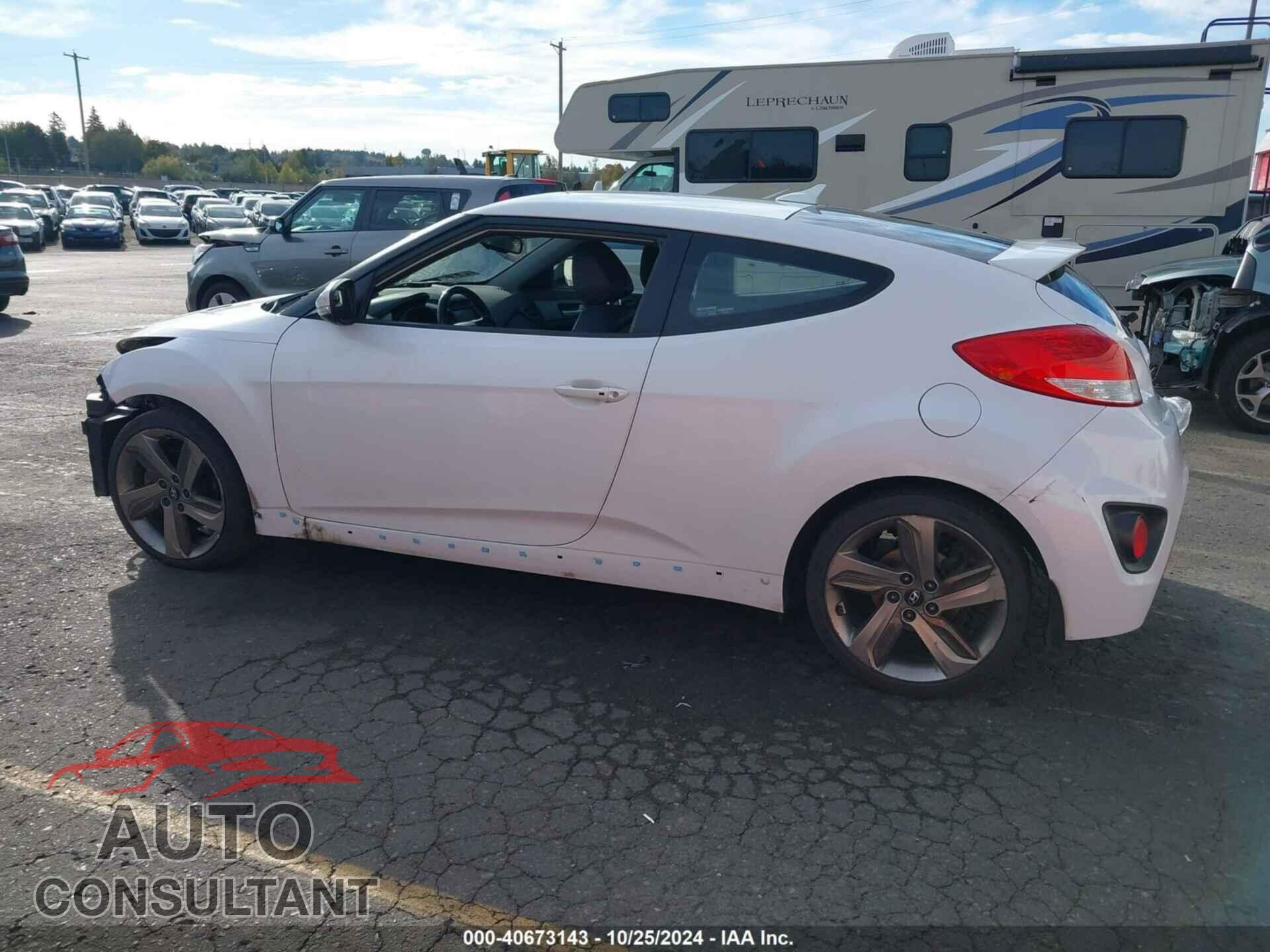 HYUNDAI VELOSTER 2014 - KMHTC6AEXEU211056
