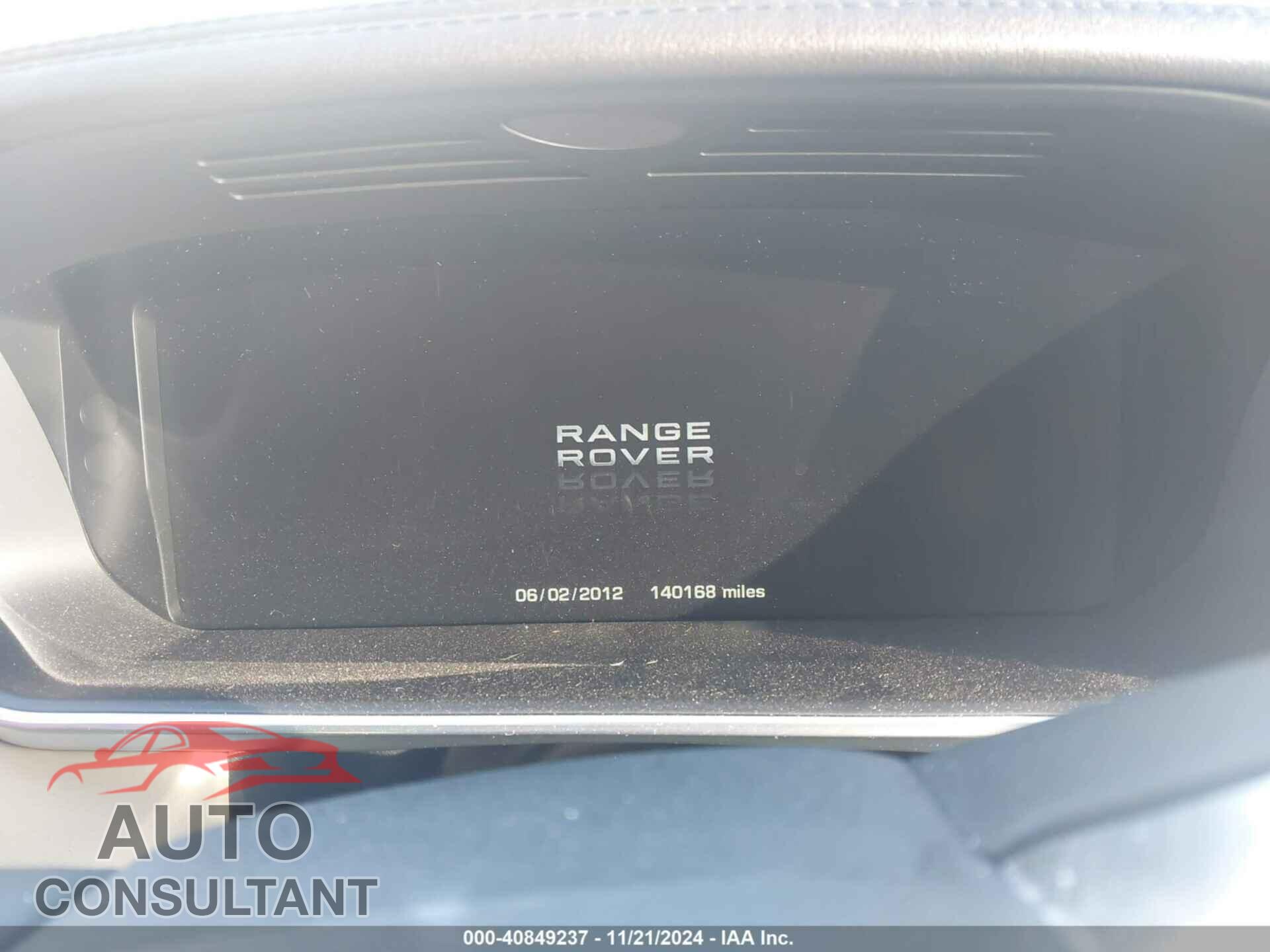 LAND ROVER RANGE ROVER 2013 - SALGS2DF2DA105019