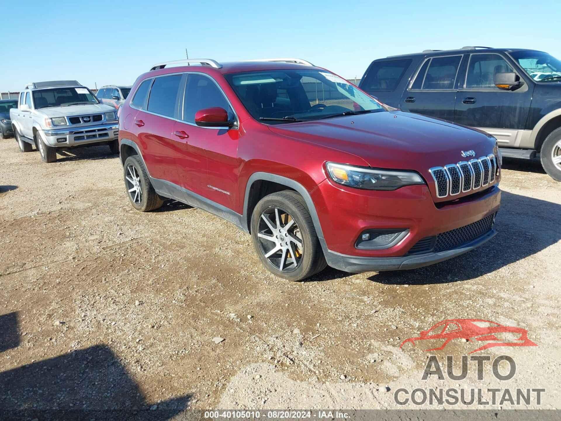 JEEP CHEROKEE 2019 - 1C4PJLLB1KD264706