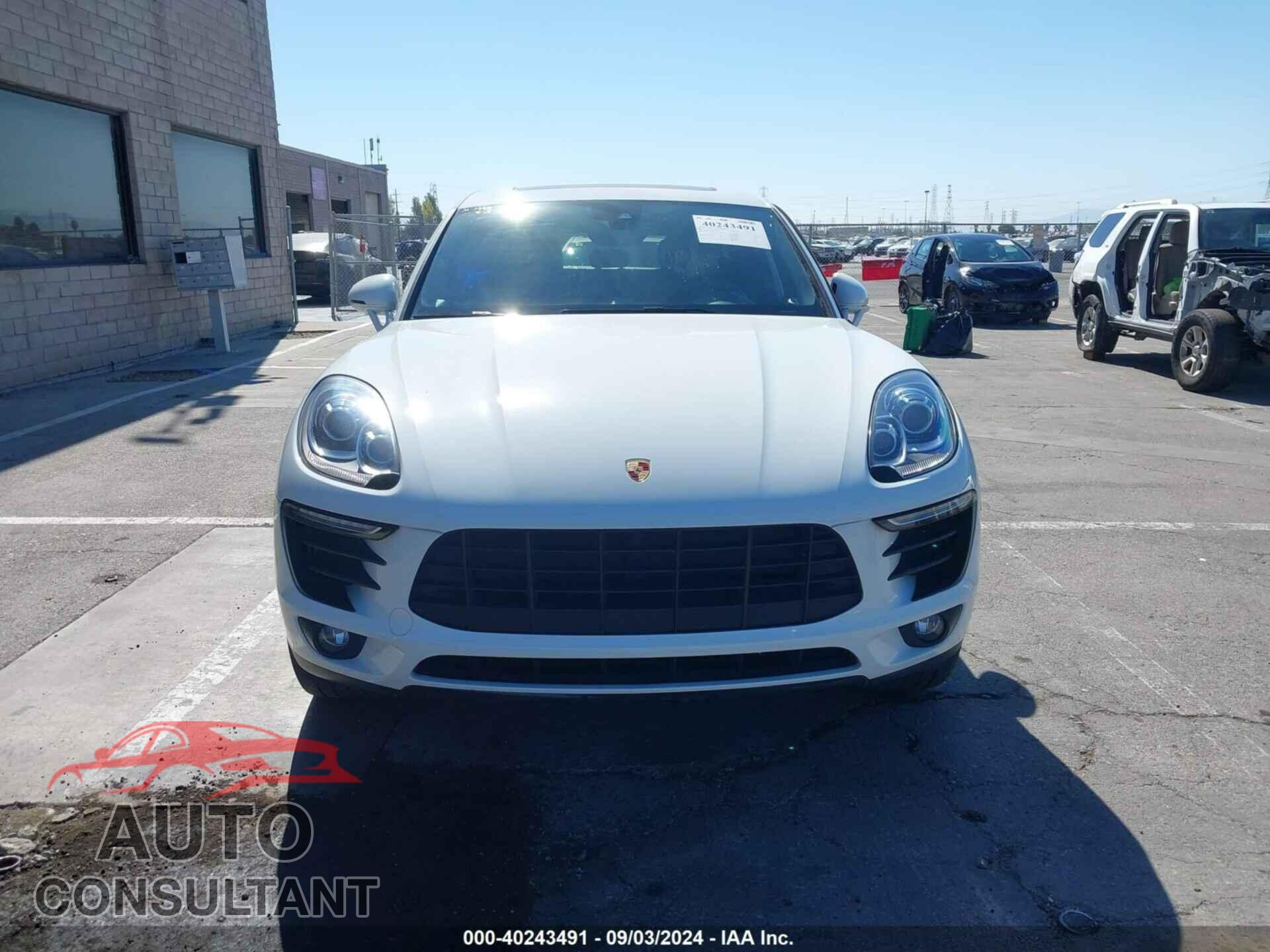 PORSCHE MACAN 2017 - WP1AB2A57HLB21041