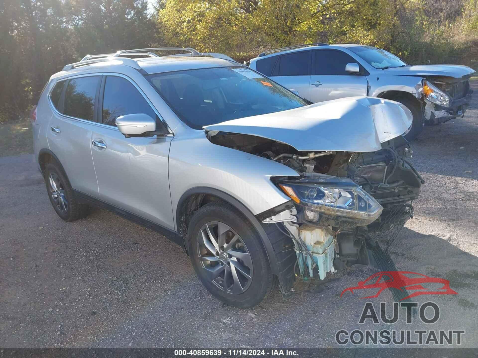 NISSAN ROGUE 2015 - 5N1AT2MV4FC913909