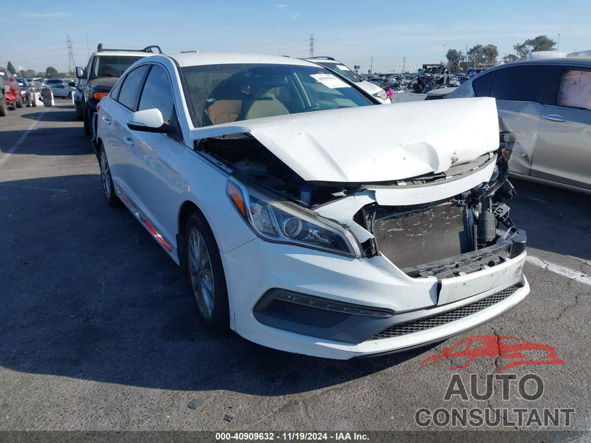 HYUNDAI SONATA 2017 - 5NPE34AF7HH456390