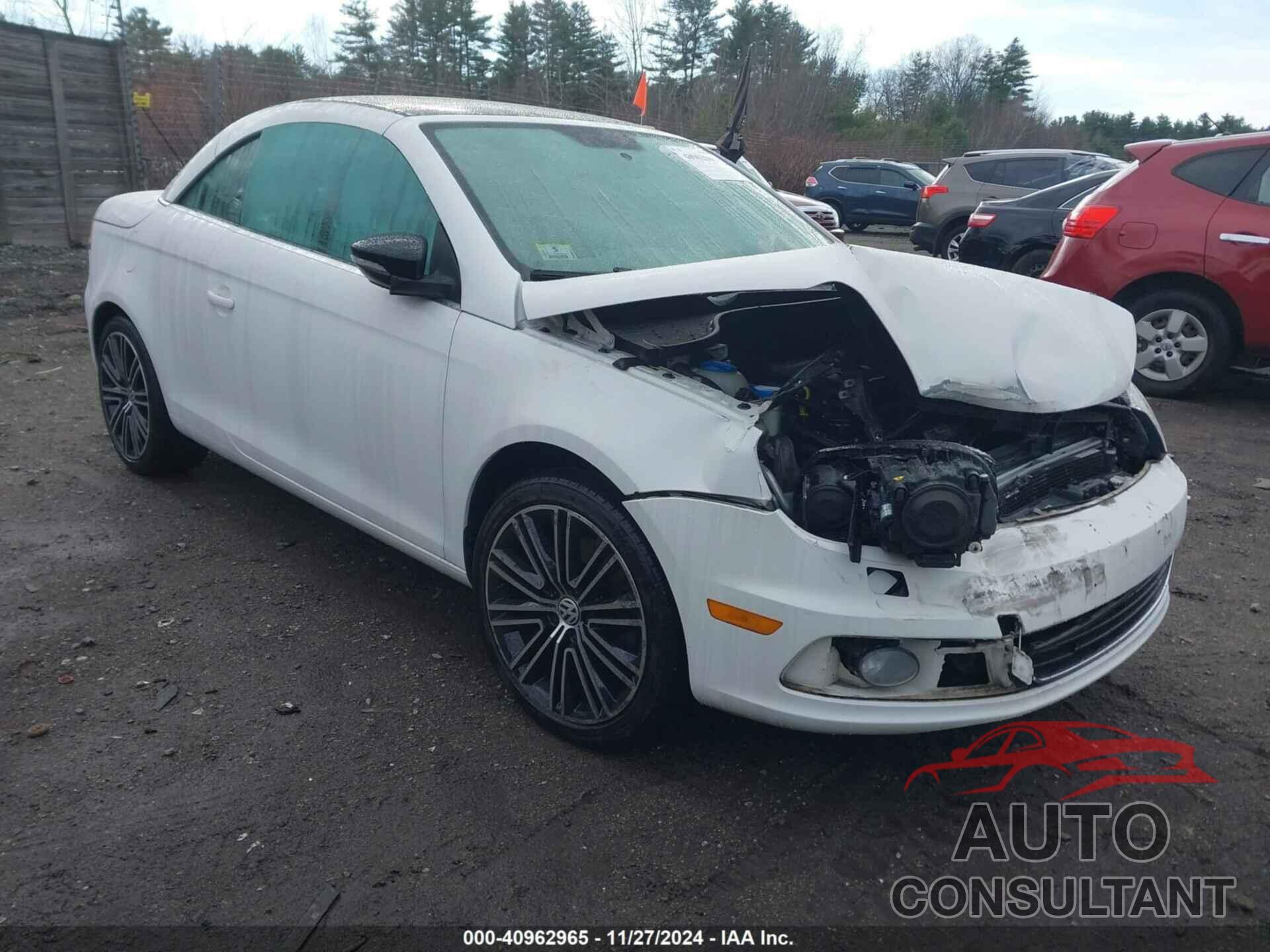 VOLKSWAGEN EOS 2014 - WVWBW8AH2EV001994