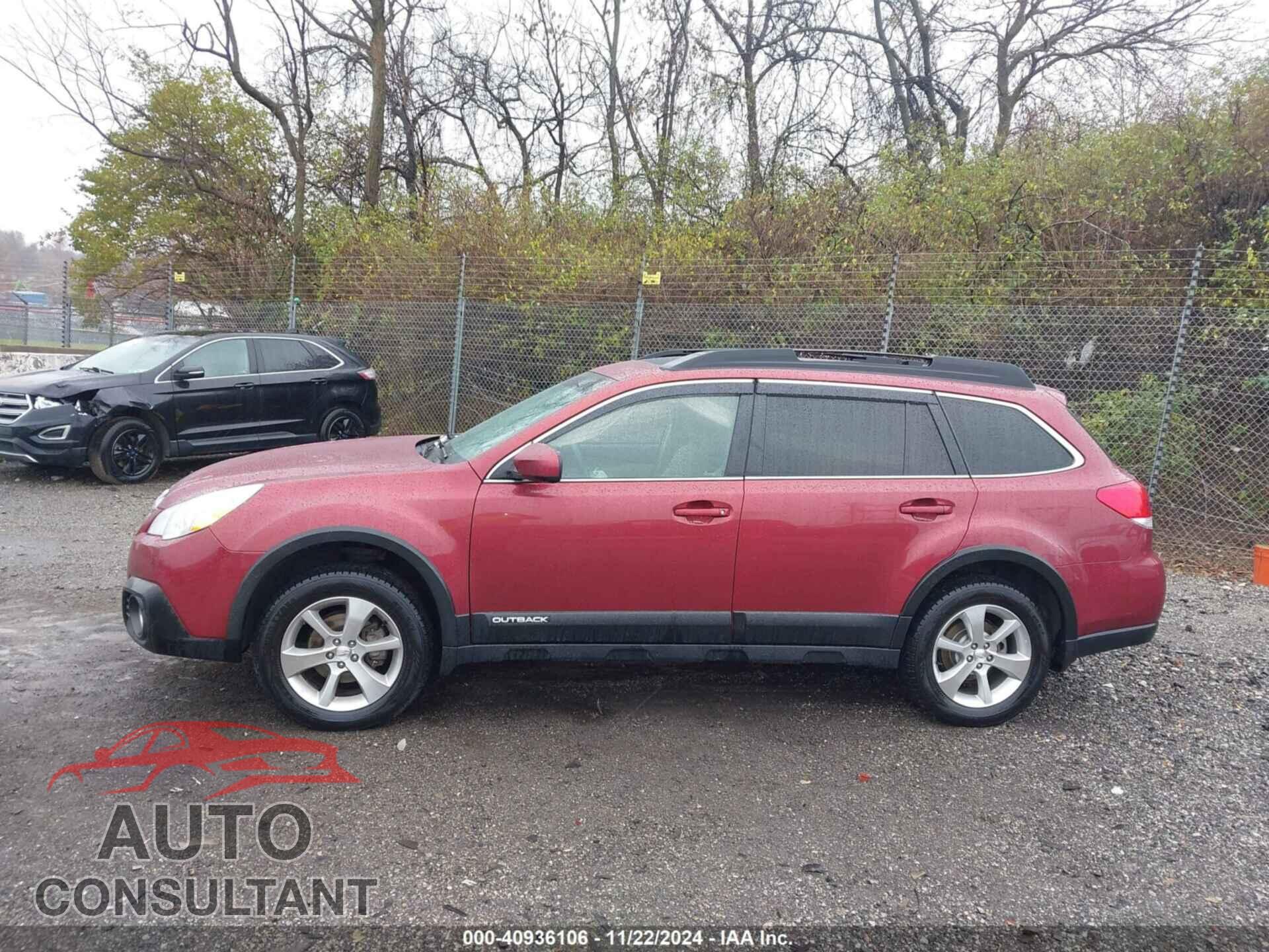 SUBARU OUTBACK 2014 - 4S4BRBLCXE3267647
