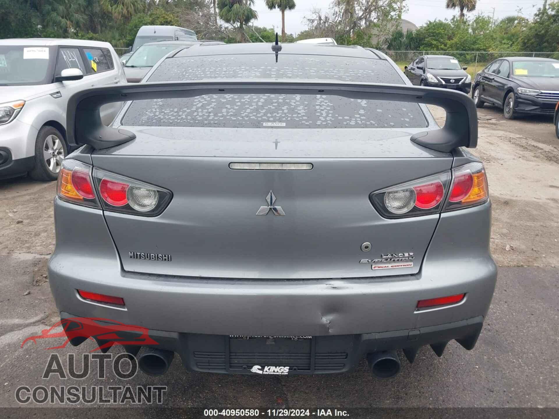 MITSUBISHI LANCER EVOLUTION 2015 - JA32W7FV8FU028440