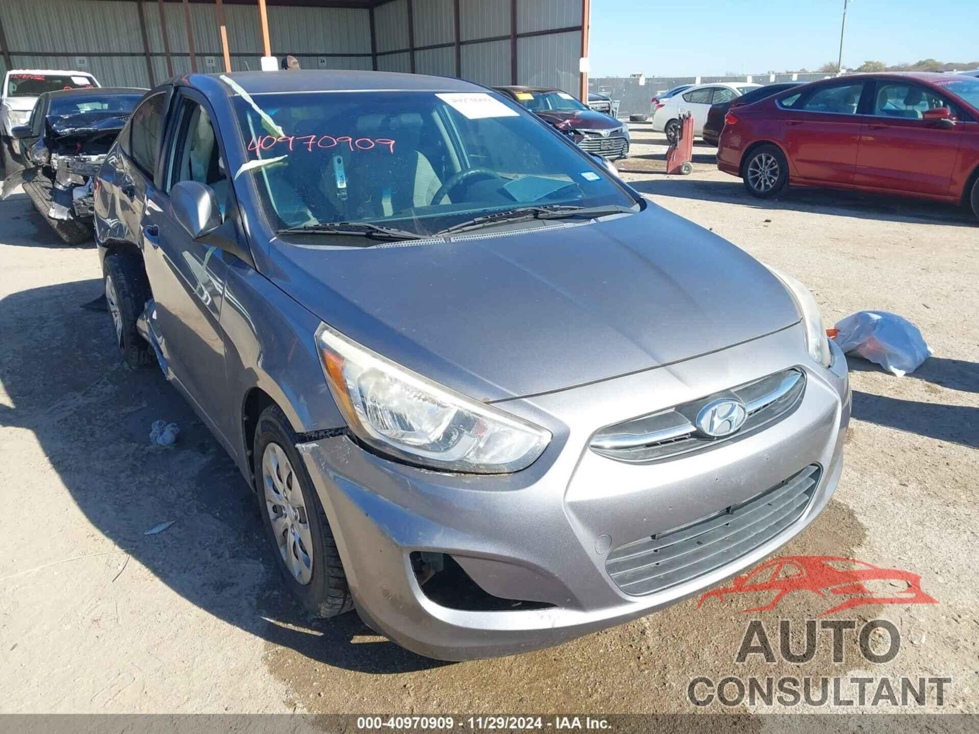 HYUNDAI ACCENT 2015 - KMHCT4AE5FU914666