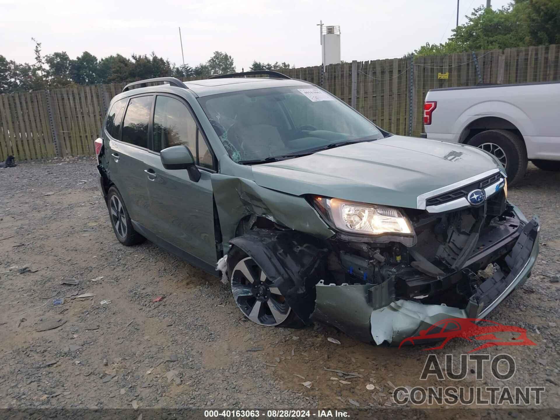 SUBARU FORESTER 2017 - JF2SJAGC9HH592363